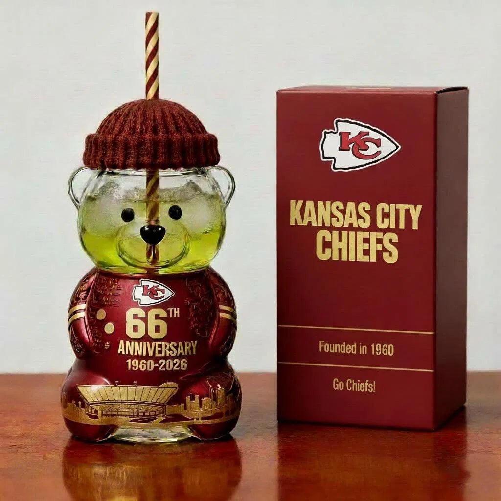 Kansas City Chiefs 2026 Anniversary Bear Cup