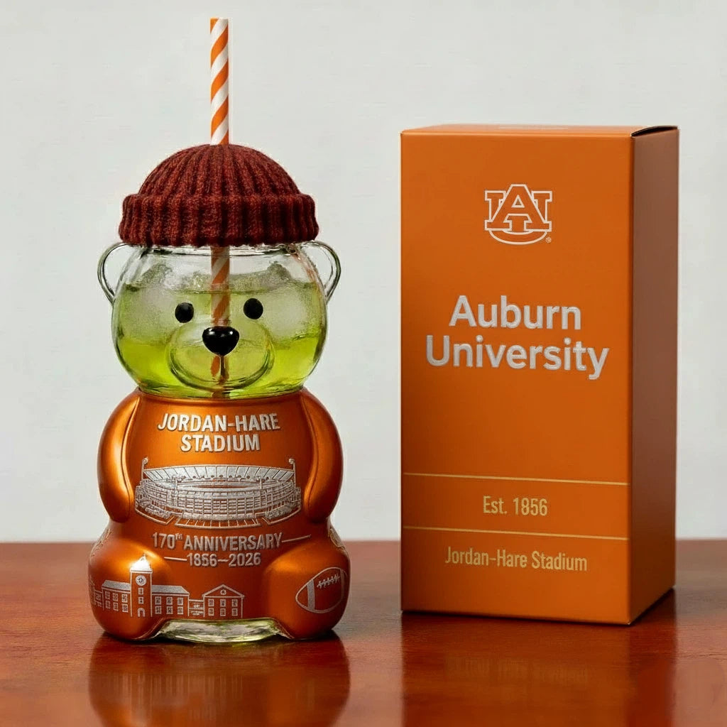 Auburn University 170th Anniversary Stadium Collectible Bear Cup