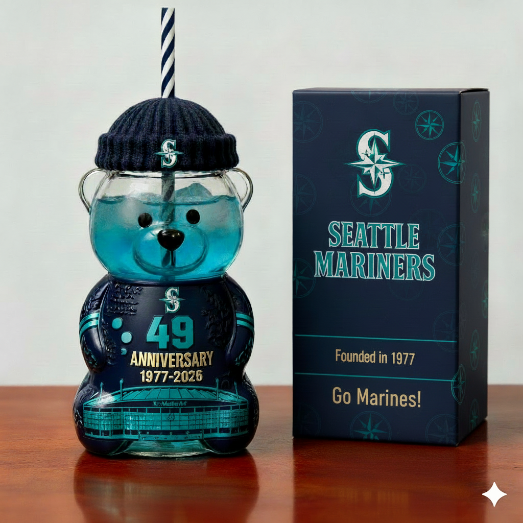 Seattle Mariners Anniversary Bear Cup