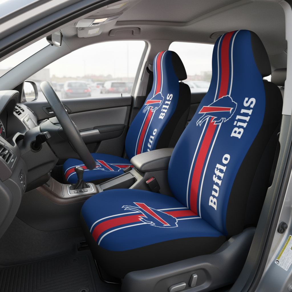 Buffalo Bills Car Seat Covers