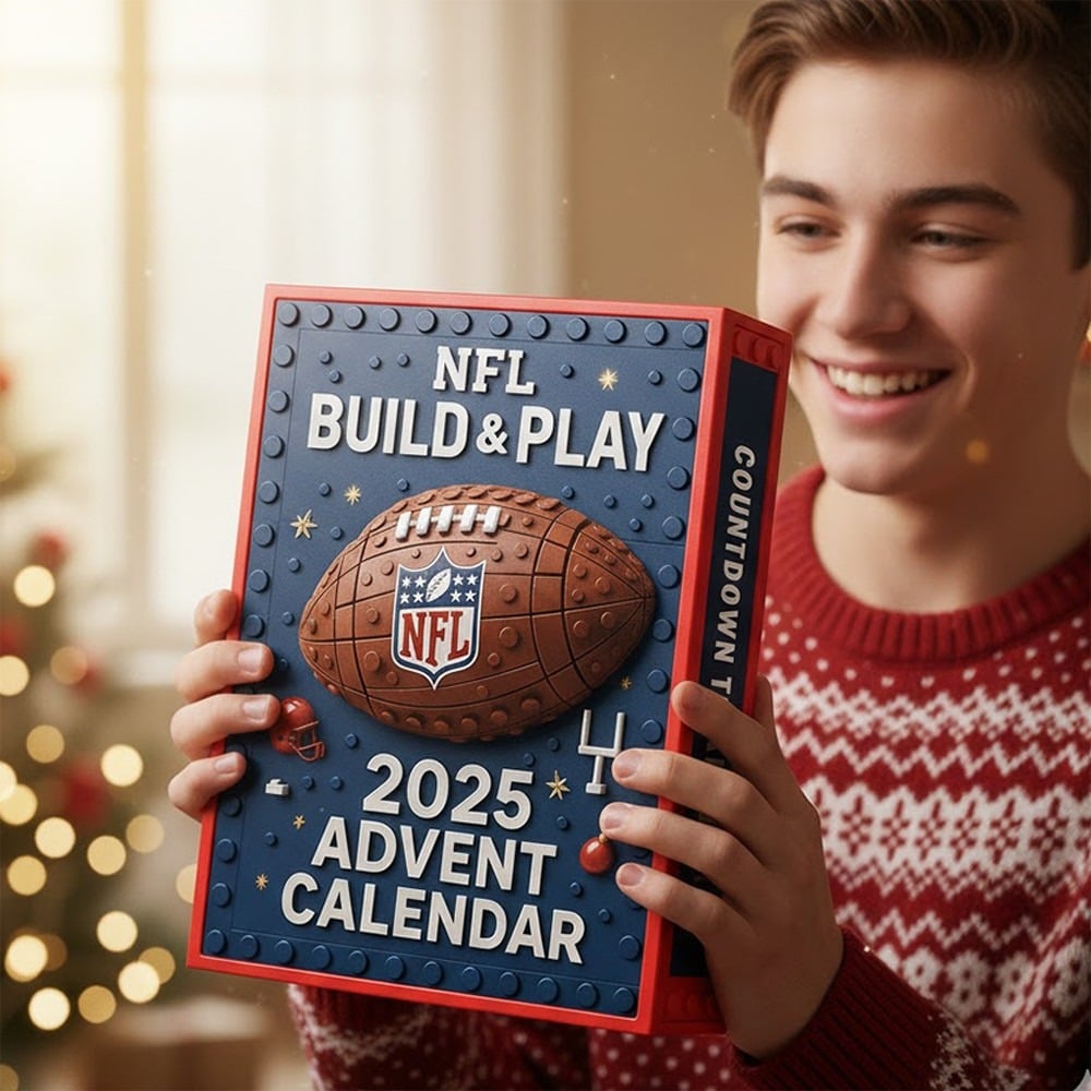 ๐ 2025 NFL All Team Football Ball Full Set Advent Calendars ๐