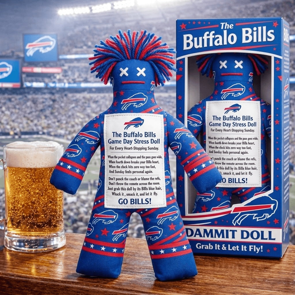 Buffalo Bills Game Day Stress Doll