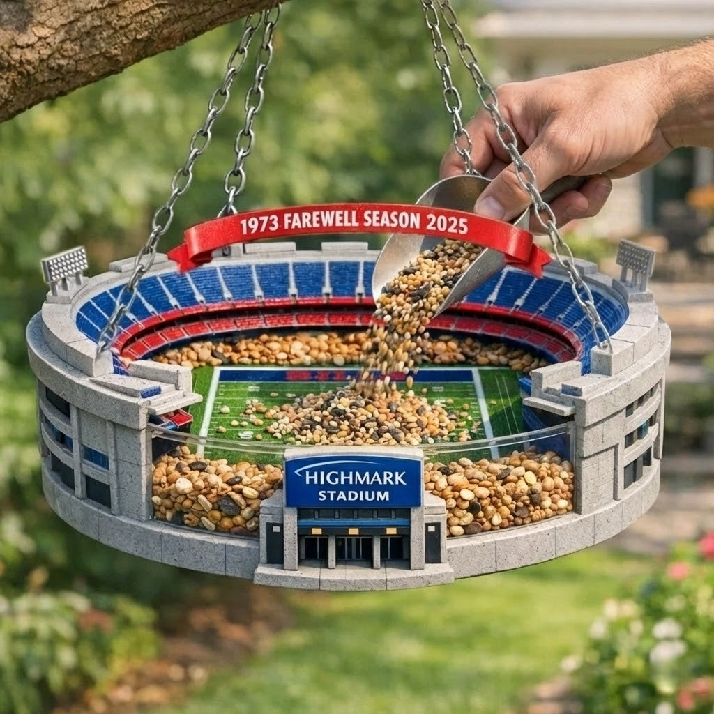 HIGHMARK STADIUM Farewell Season Commemorative Bird Feeder