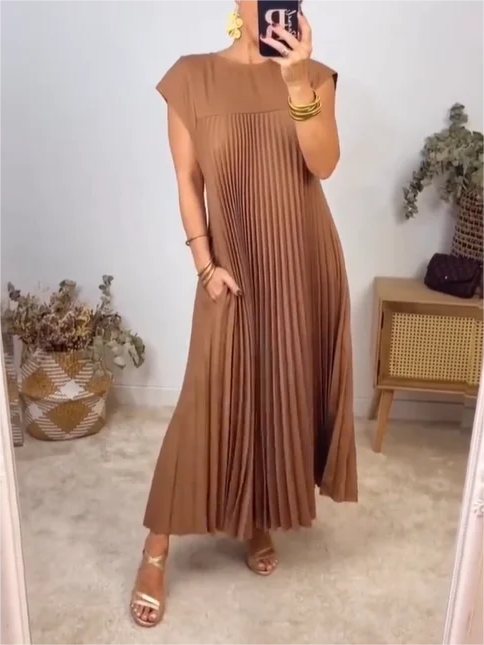 Women's Pleated Simple Elegant Dress✨Buy 2 Free Shipping