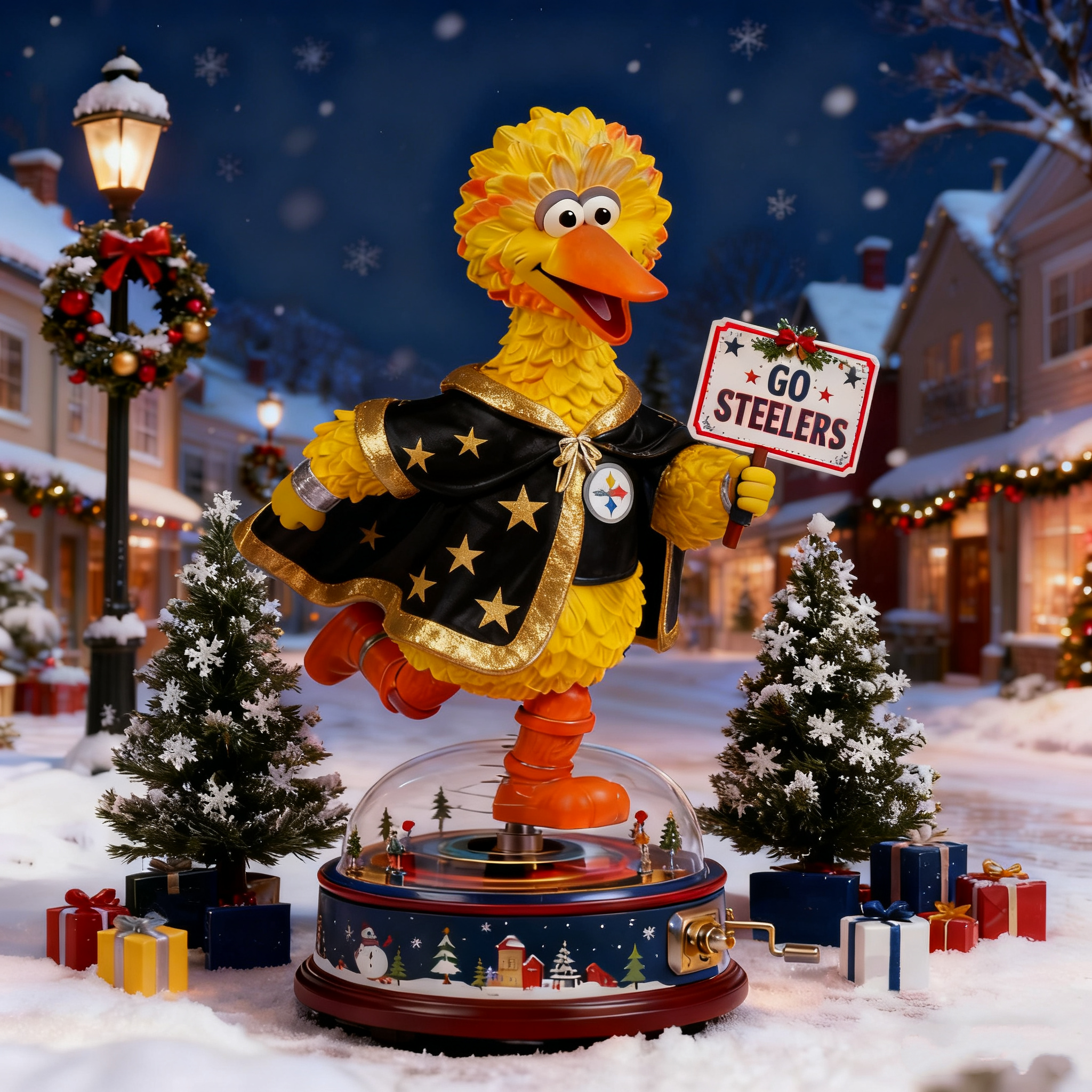 Sesame Street Big Bird Collectible Statue - Bring Sesame Street Magic to Any Space