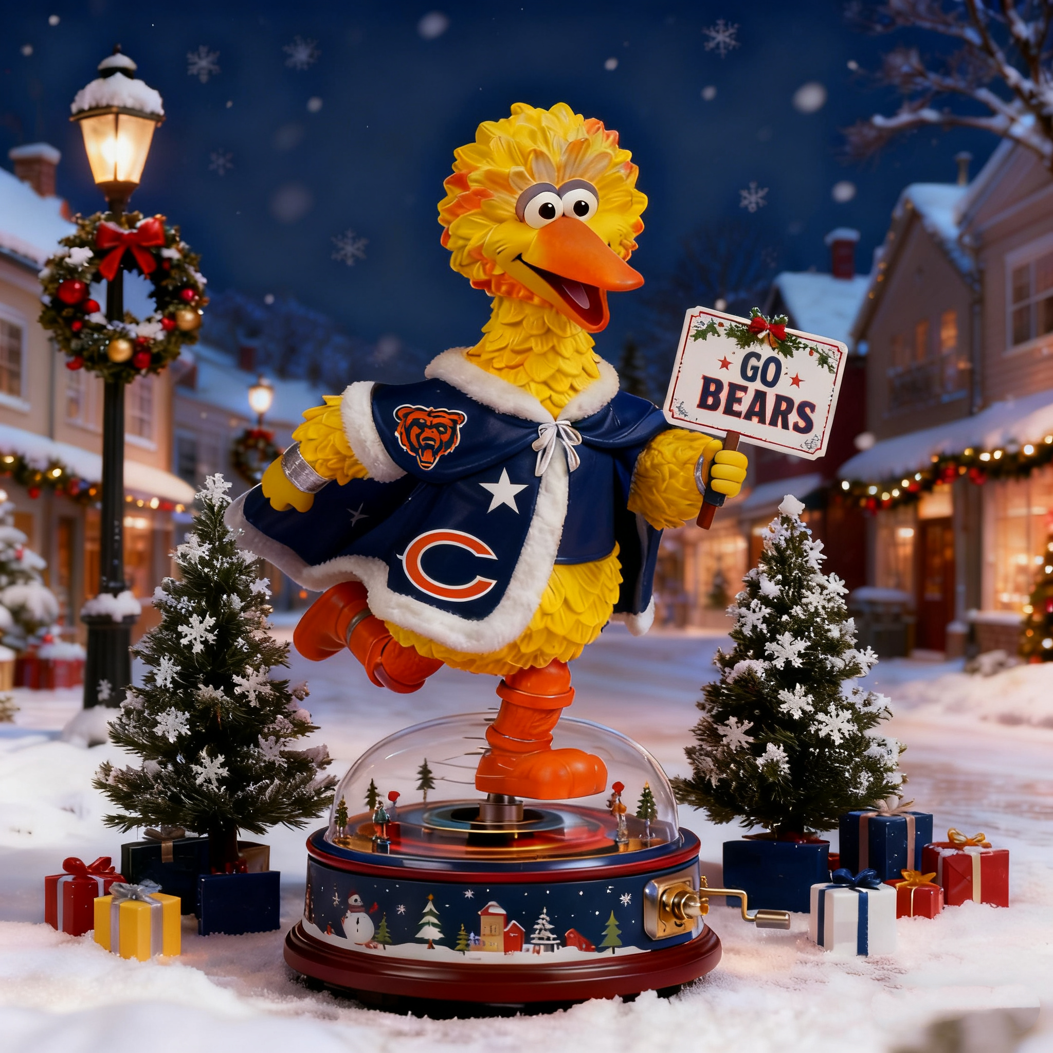 Sesame Street Big Bird Collectible Statue - Bring Sesame Street Magic to Any Space