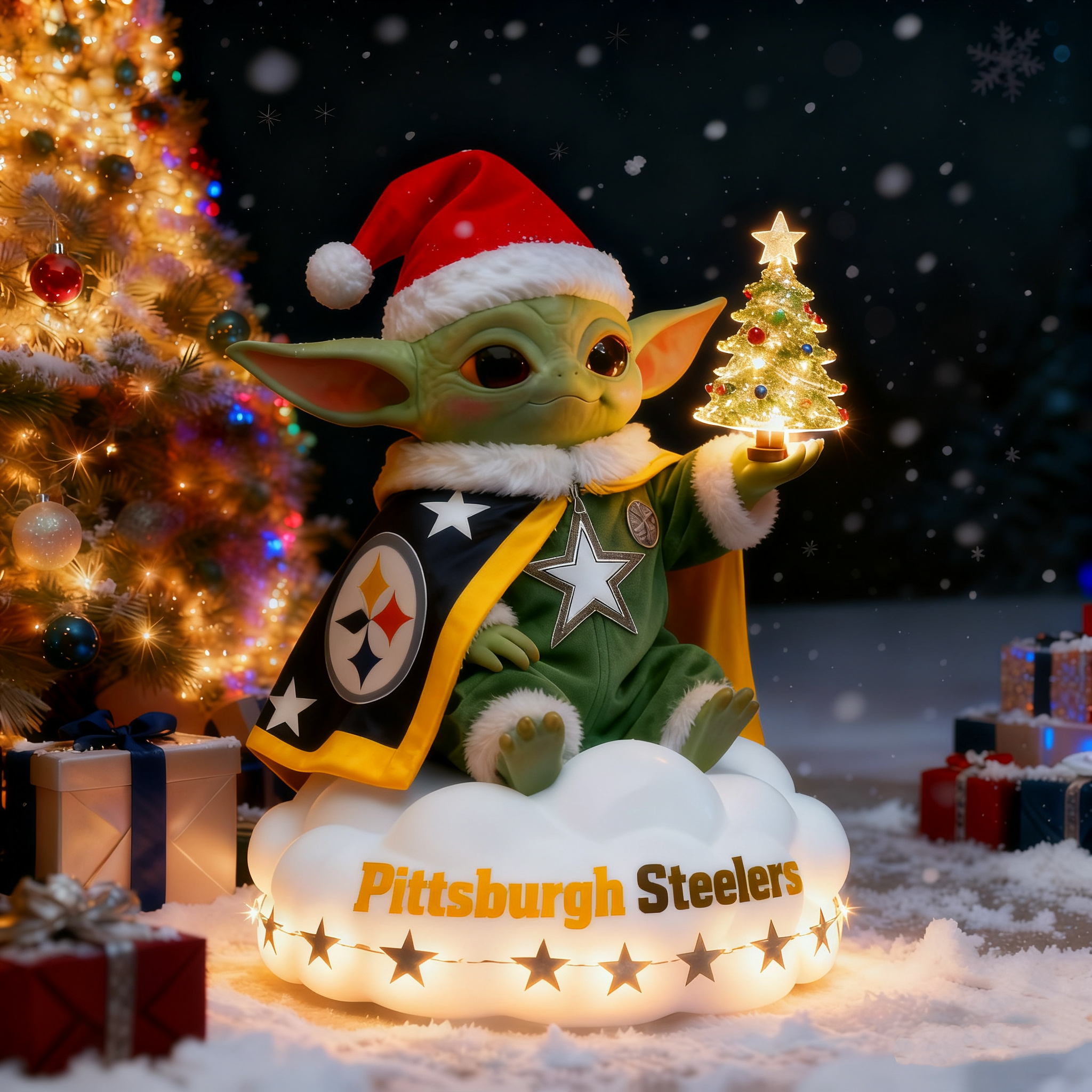 Grogu Holiday Limited Edition Statue Collection