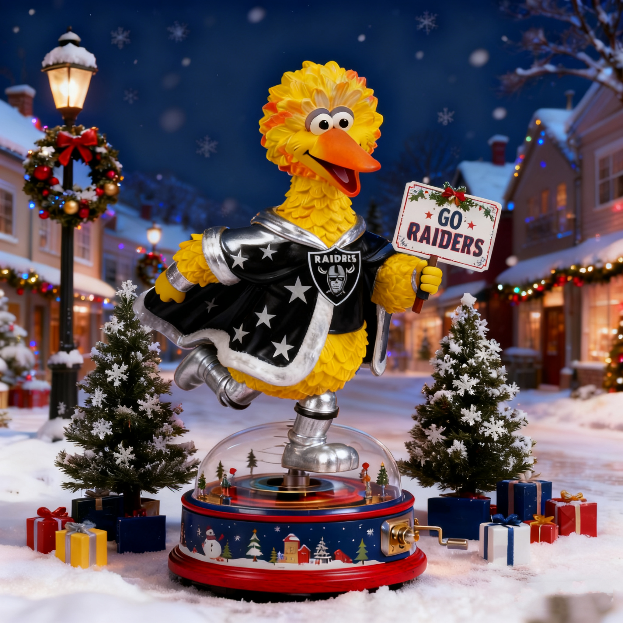 Sesame Street Big Bird Collectible Statue - Bring Sesame Street Magic to Any Space