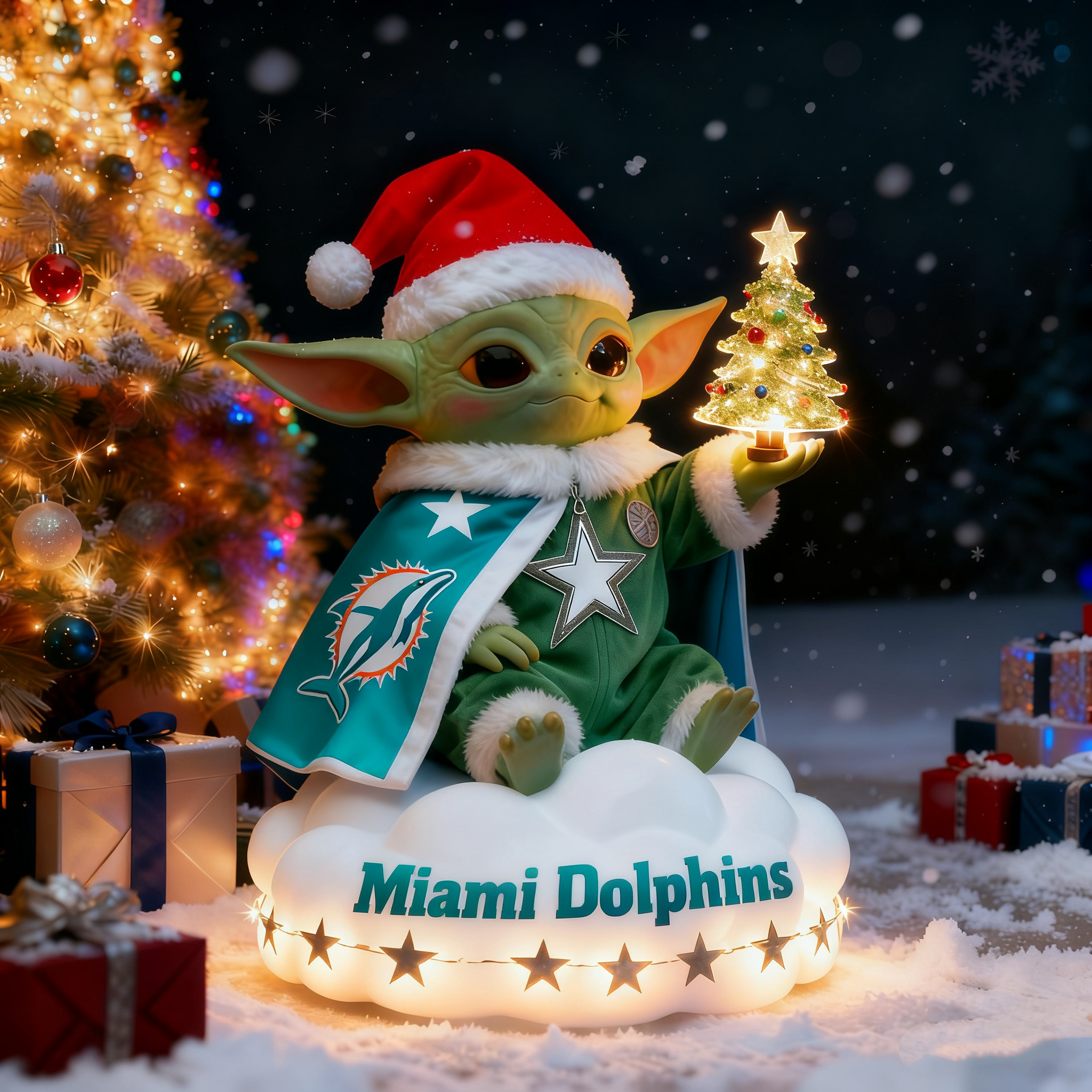 Grogu Holiday Limited Edition Statue Collection