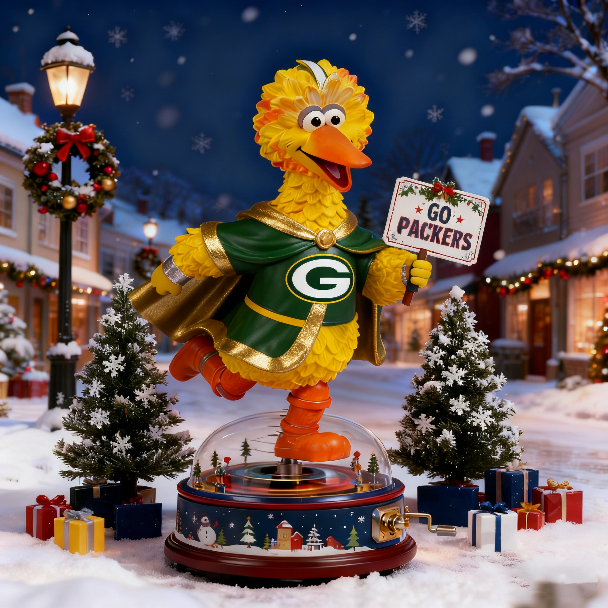 Sesame Street Big Bird Collectible Statue - Bring Sesame Street Magic to Any Space