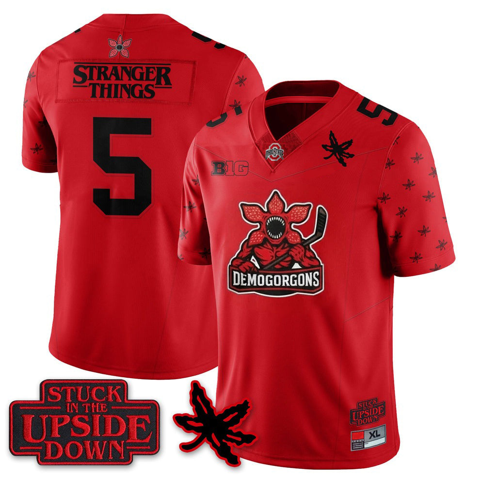 OSU ‘Stranger Things Edition’ Jersey – All Stitched