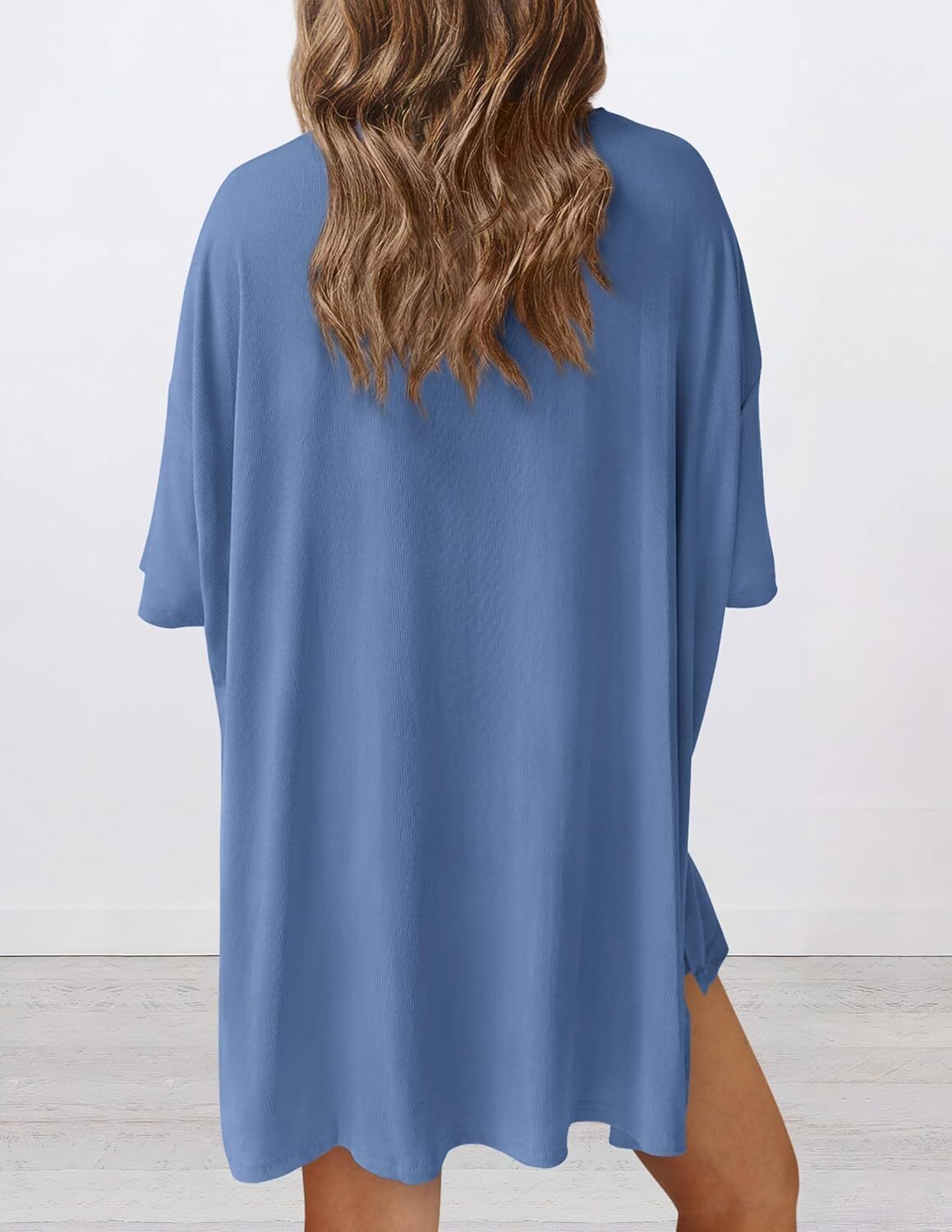 Special Sale🩷Women's Two Piece Lounge Set Casual Oversized Shirts Biker Shorts Matching Airport Travel Outfit