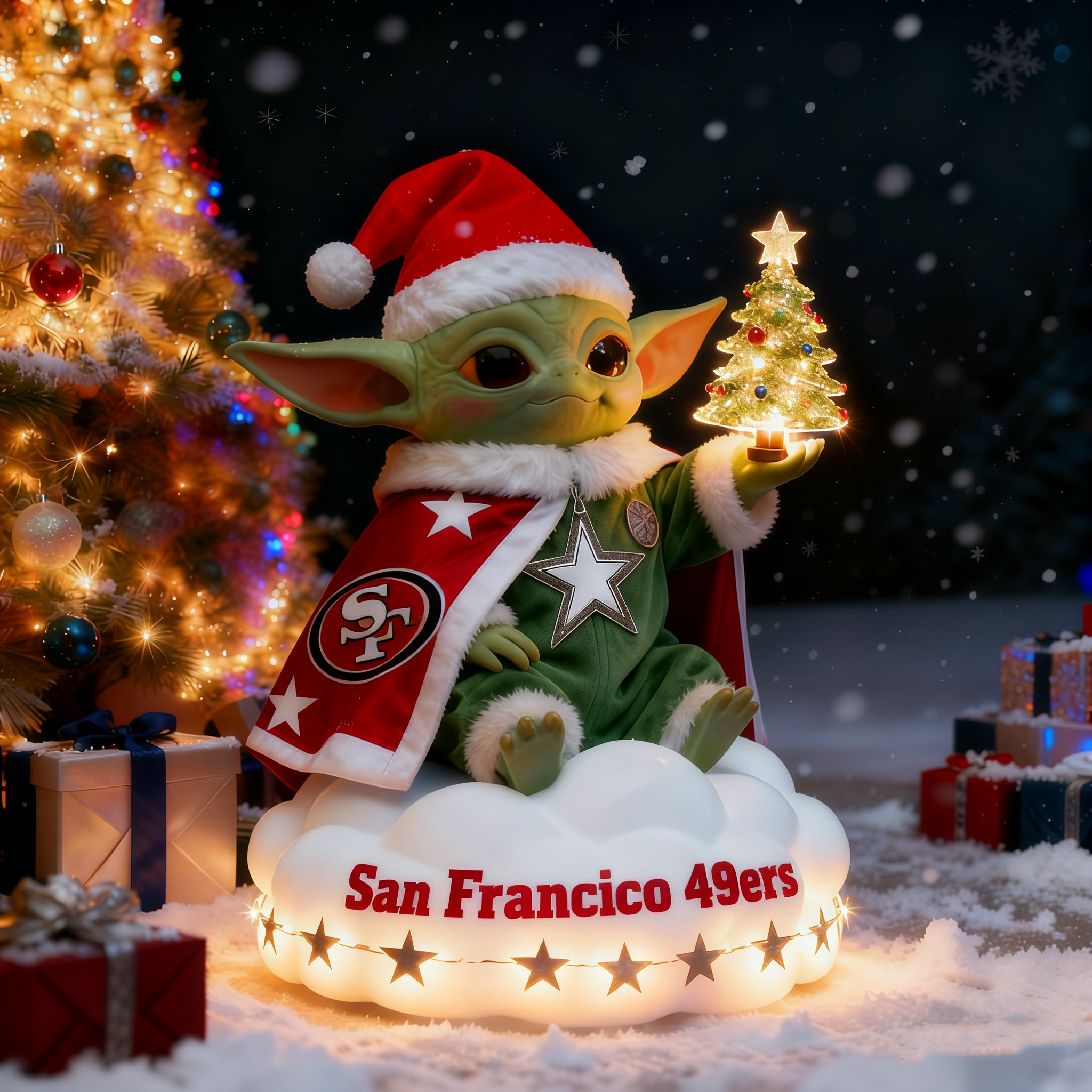 Grogu Holiday Limited Edition Statue Collection