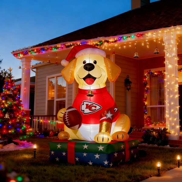 Adorable Labrador Inflatable Garden Decoration – Jubilobox