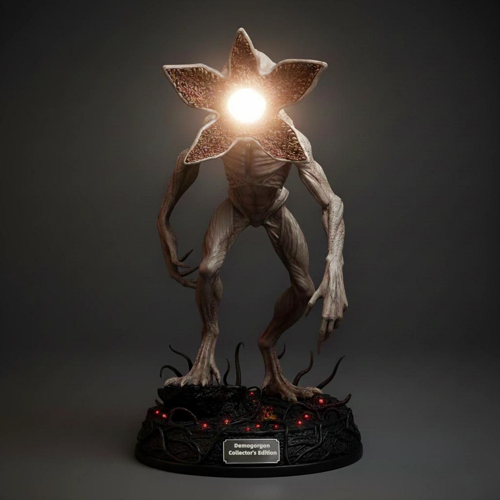 🔥 Demogorgon Collector’s Edition LED Statue Lamp