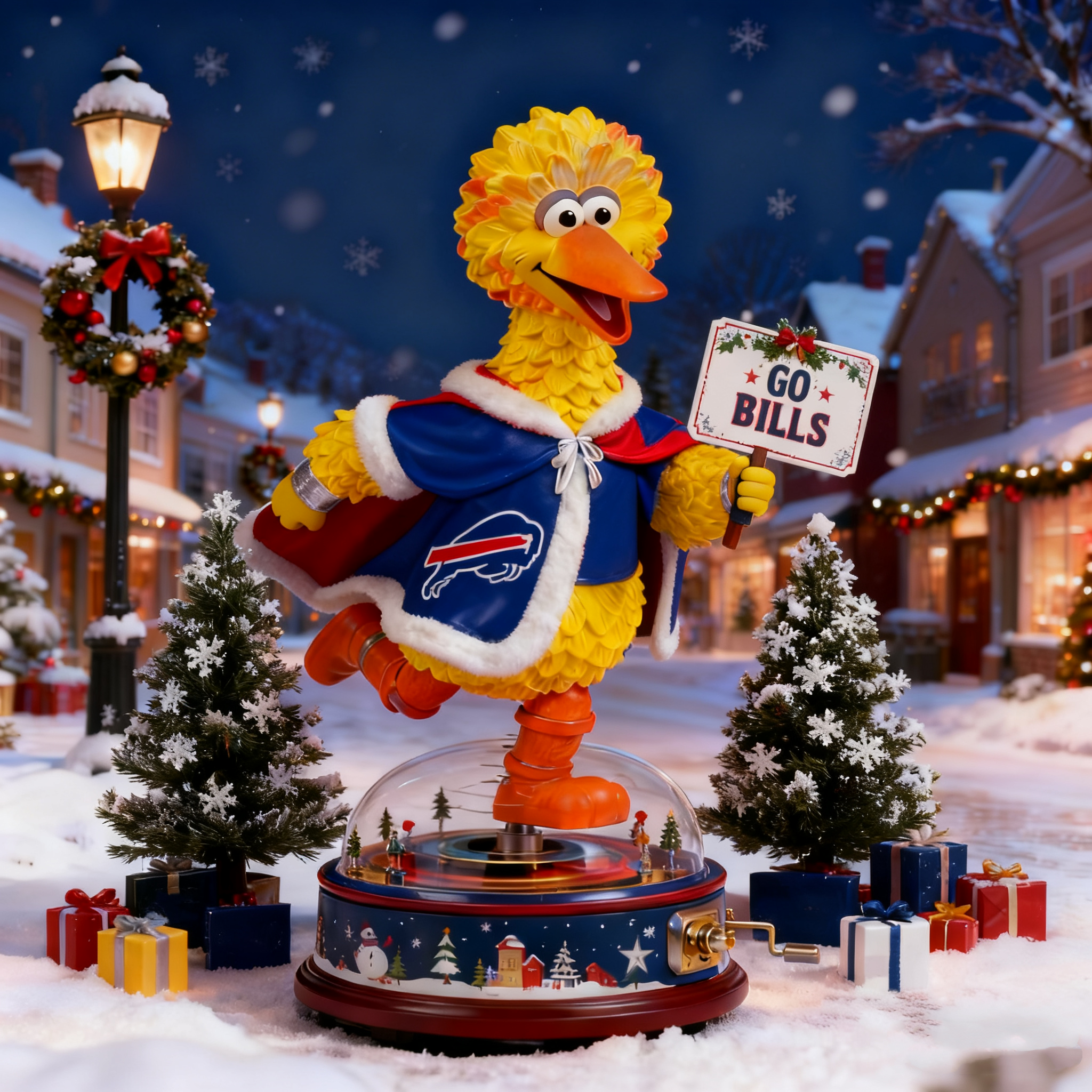 Sesame Street Big Bird Collectible Statue - Bring Sesame Street Magic to Any Space