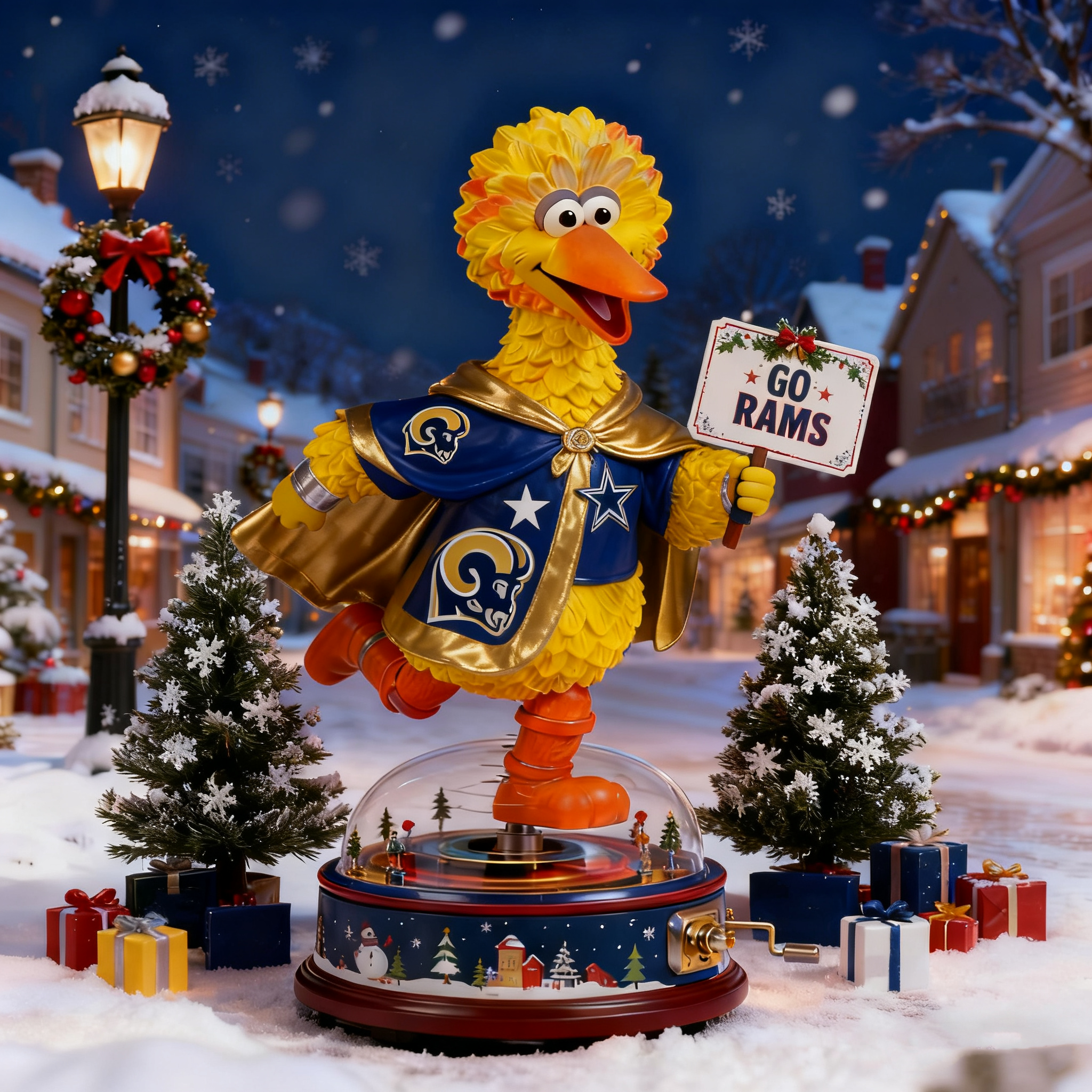 Sesame Street Big Bird Collectible Statue - Bring Sesame Street Magic to Any Space