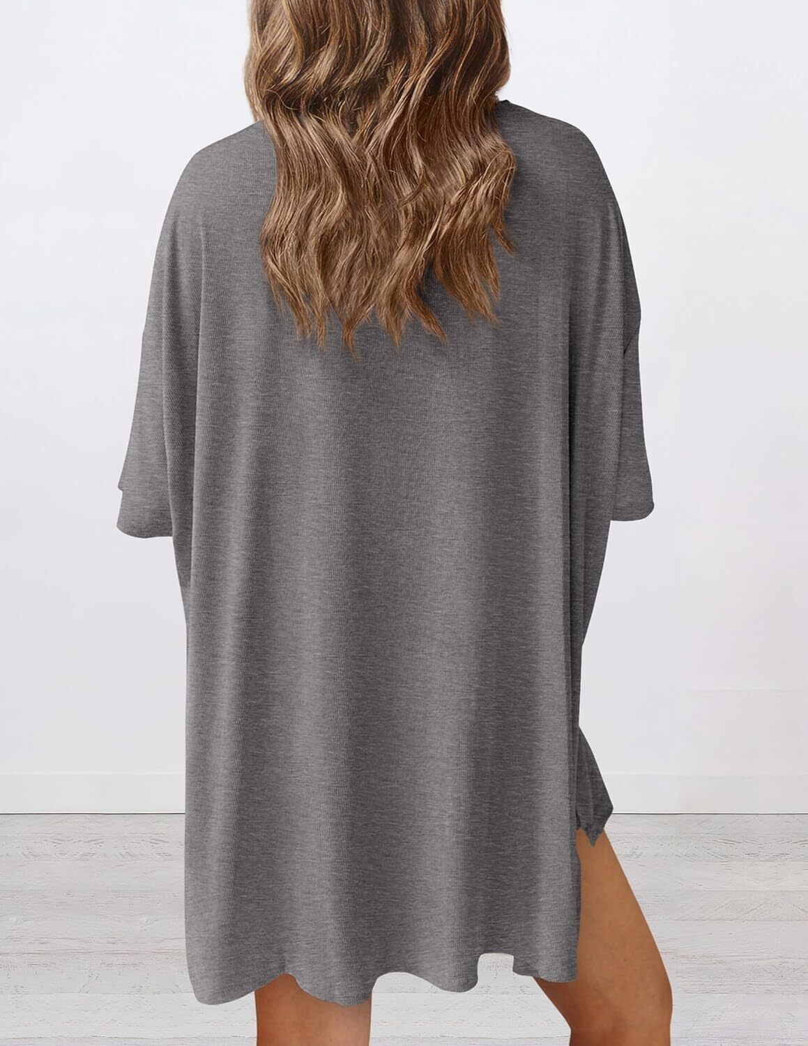 Special Sale🩷Women's Two Piece Lounge Set Casual Oversized Shirts Biker Shorts Matching Airport Travel Outfit