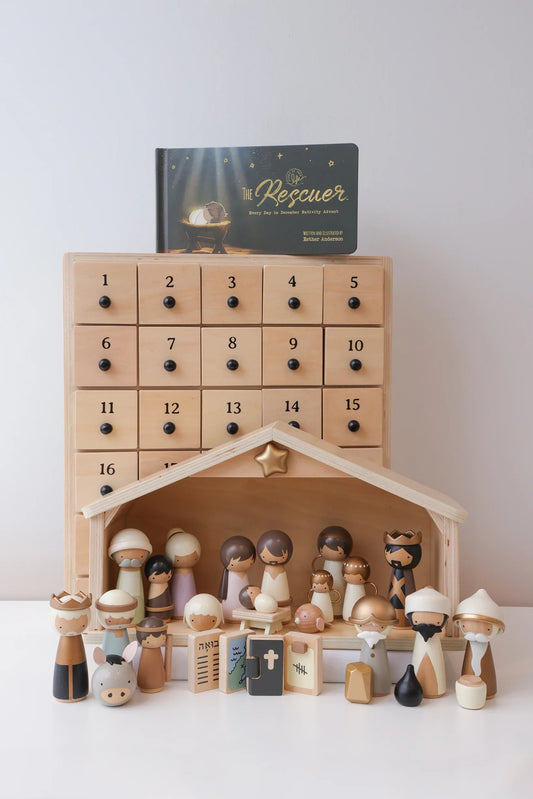 🔥LAST DAY 60% OFF- ✝️The Rescuer –Nativity Advent Calendar