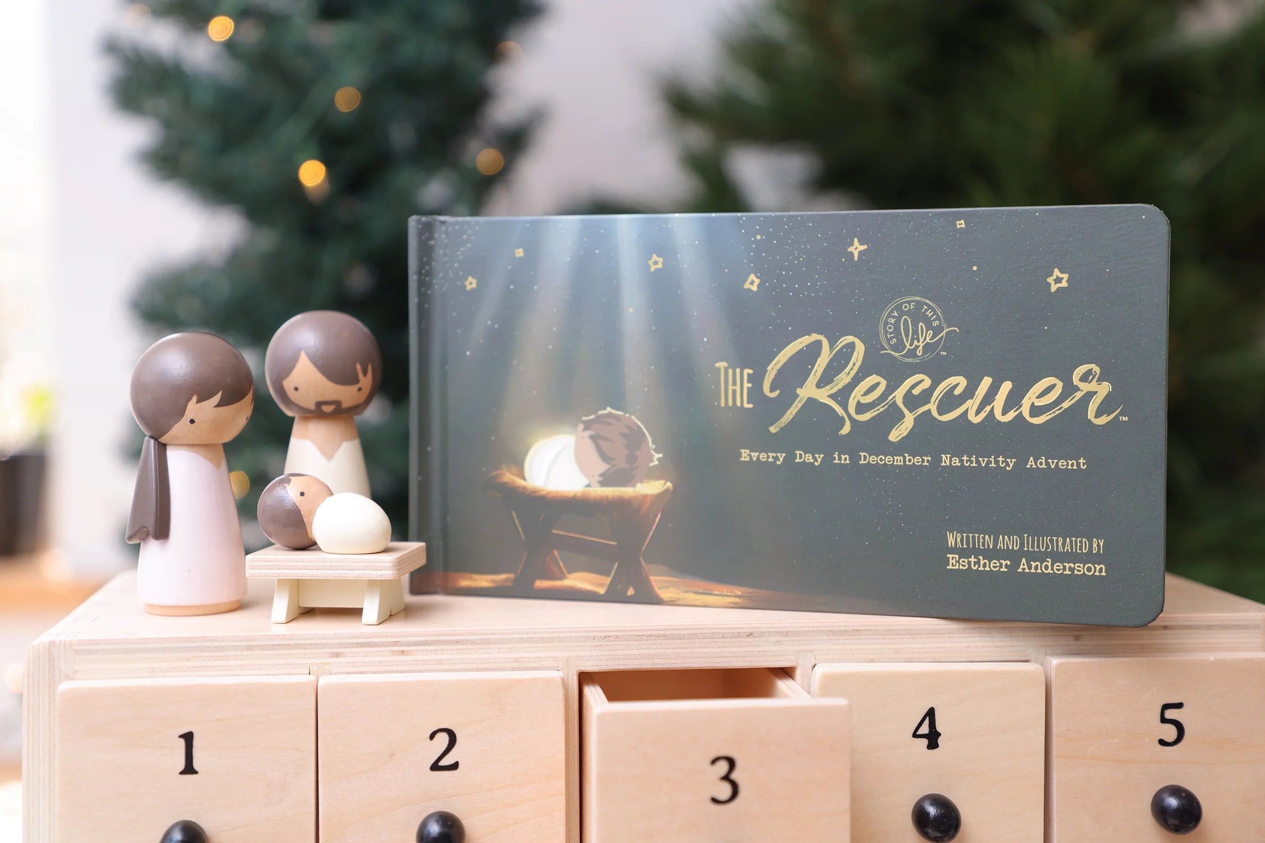 🔥LAST DAY 60% OFF- ✝️The Rescuer –Nativity Advent Calendar