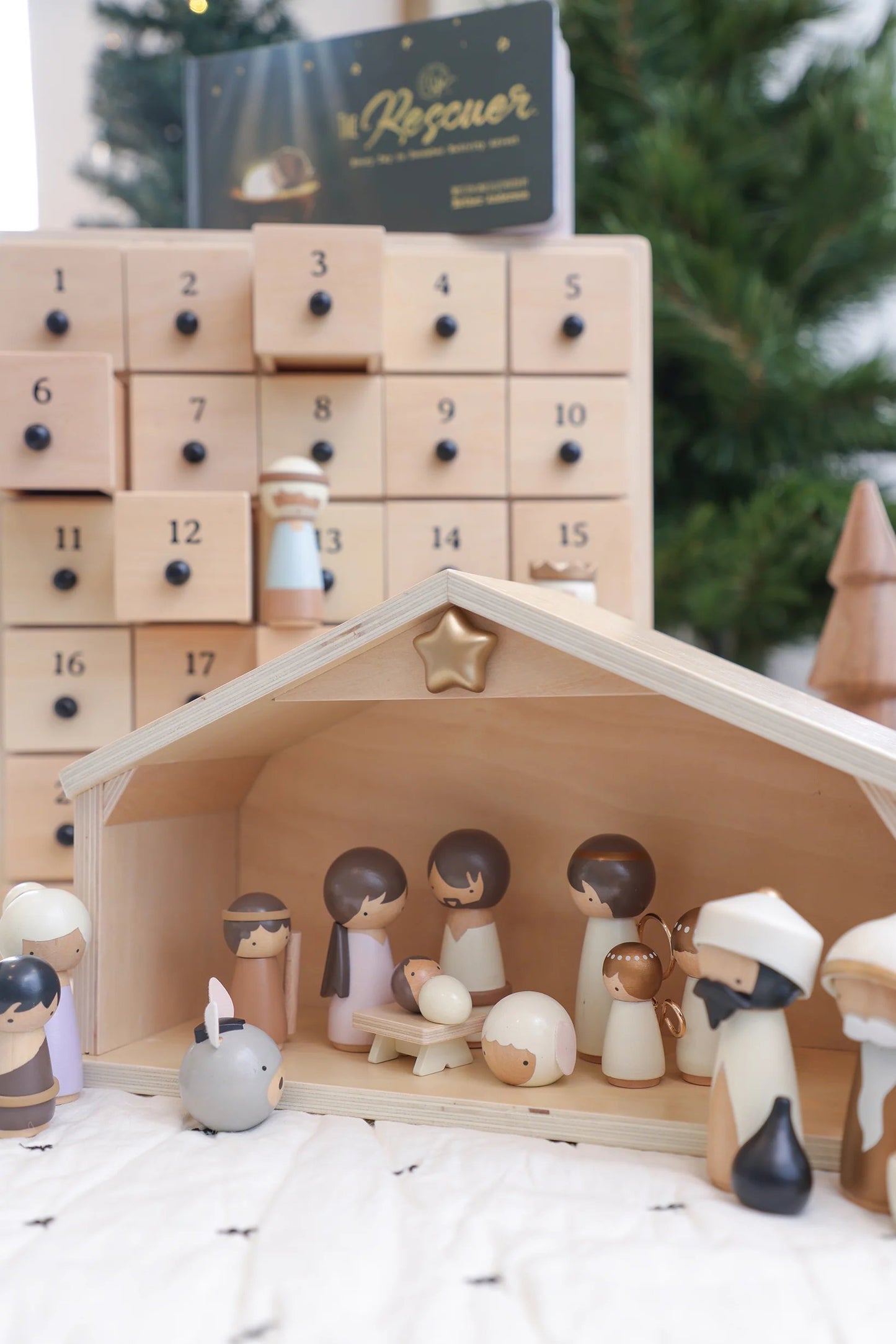🔥LAST DAY 60% OFF- ✝️The Rescuer –Nativity Advent Calendar