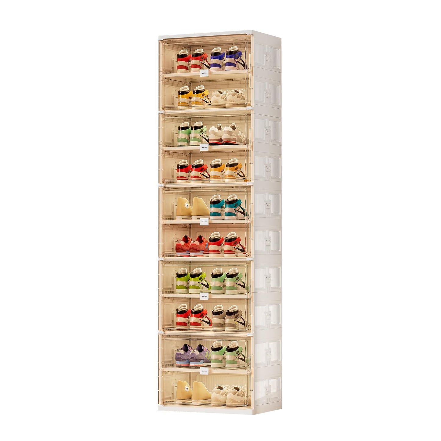 💥Clearance Sale💥Foldable Shoe Rack Shoe Box for Closet Entryway