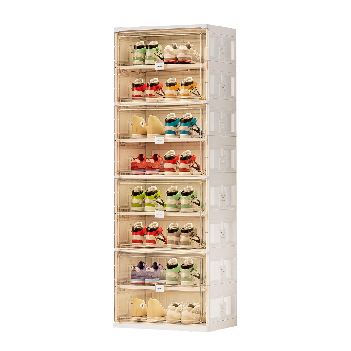 💥Clearance Sale💥Foldable Shoe Rack Shoe Box for Closet Entryway