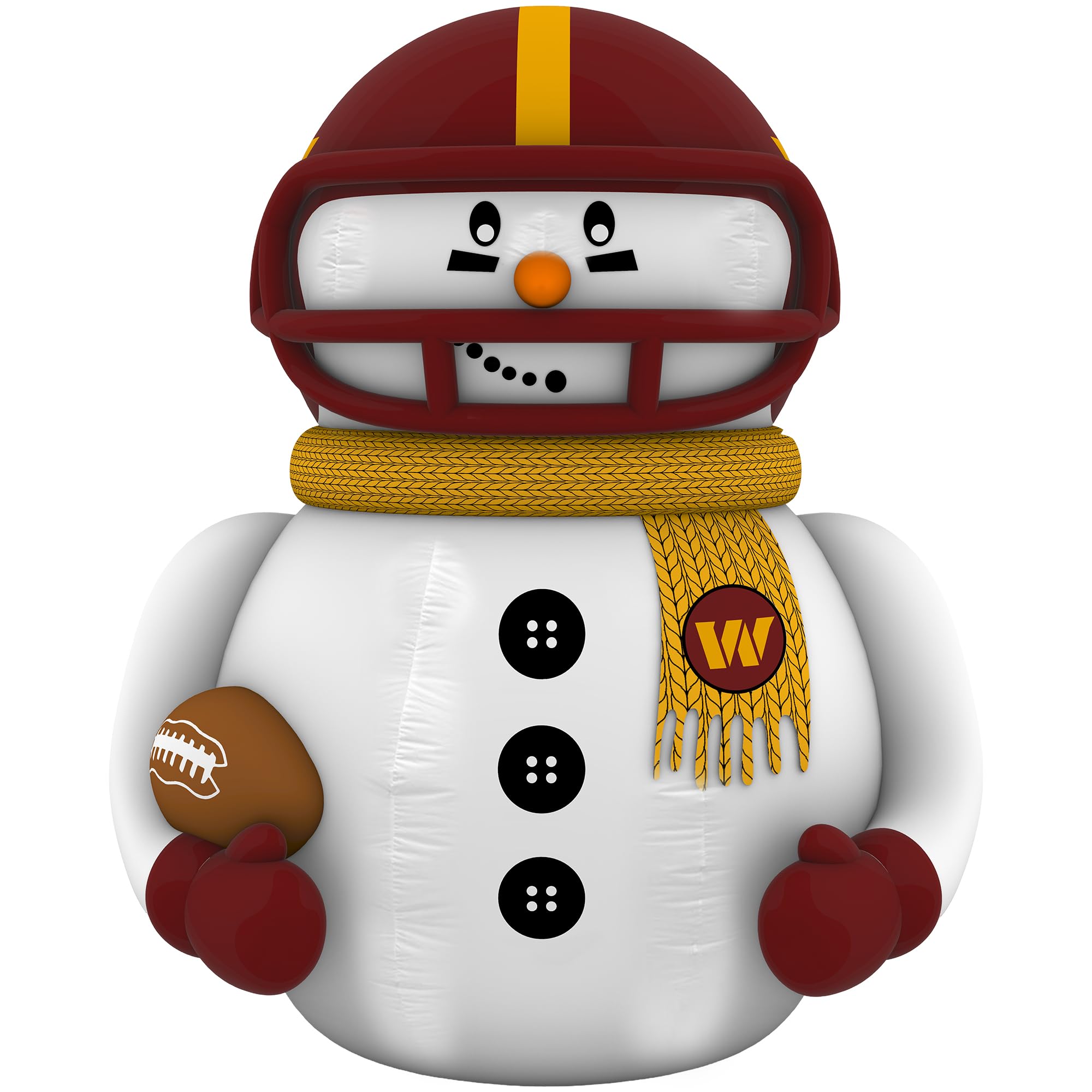 🏈 Team Pride Inflatable Snowman Player