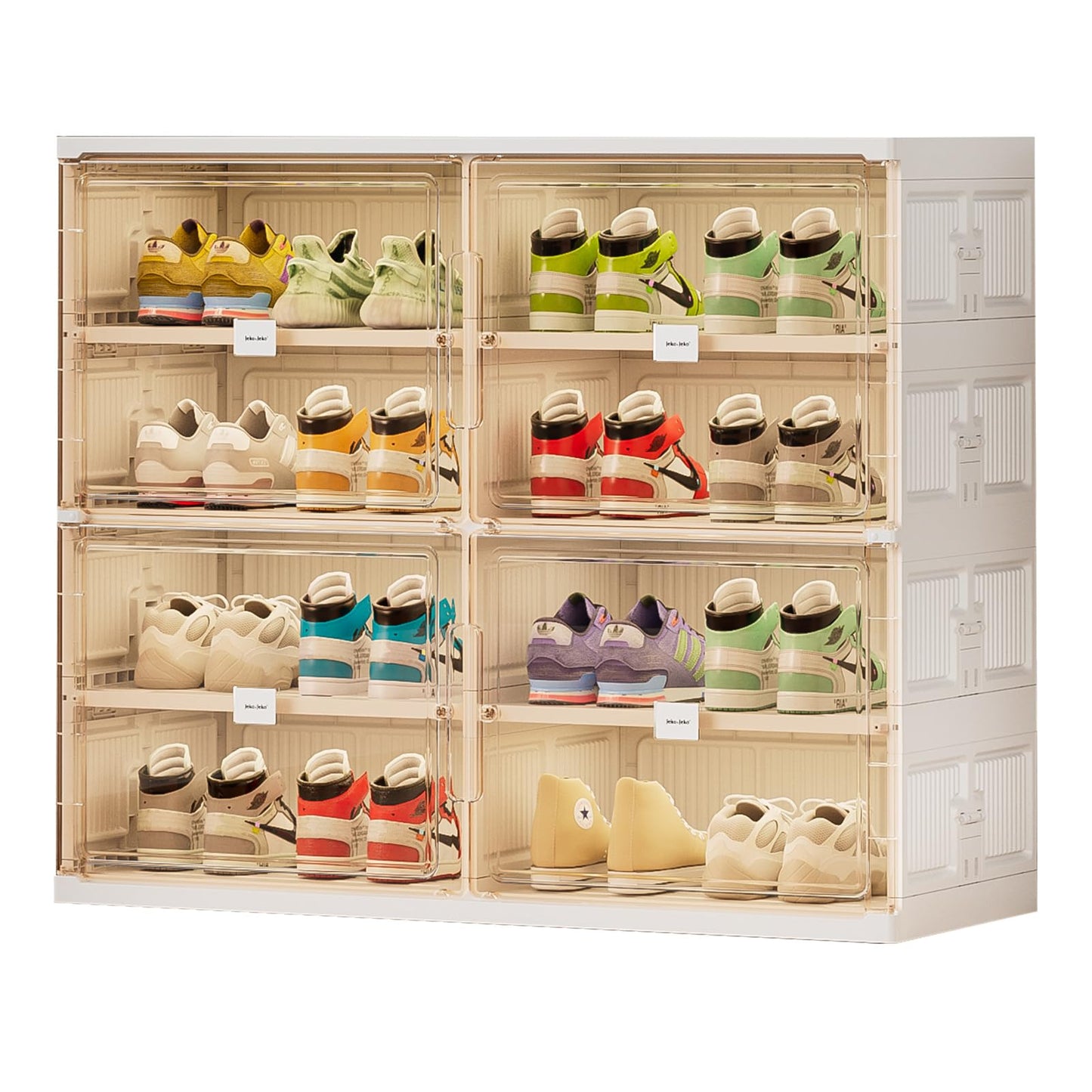 💥Clearance Sale💥Foldable Shoe Rack Shoe Box for Closet Entryway