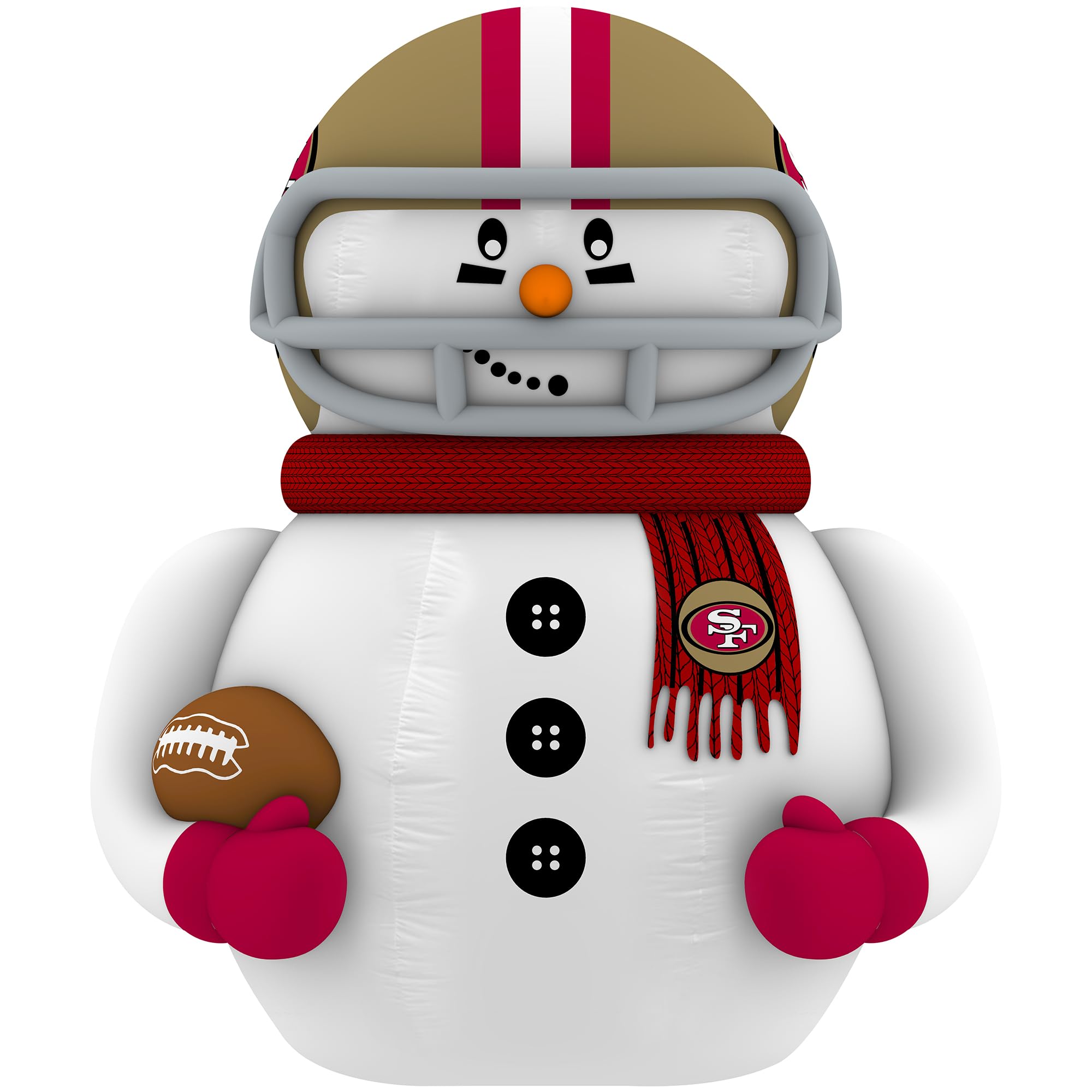 🏈 Team Pride Inflatable Snowman Player