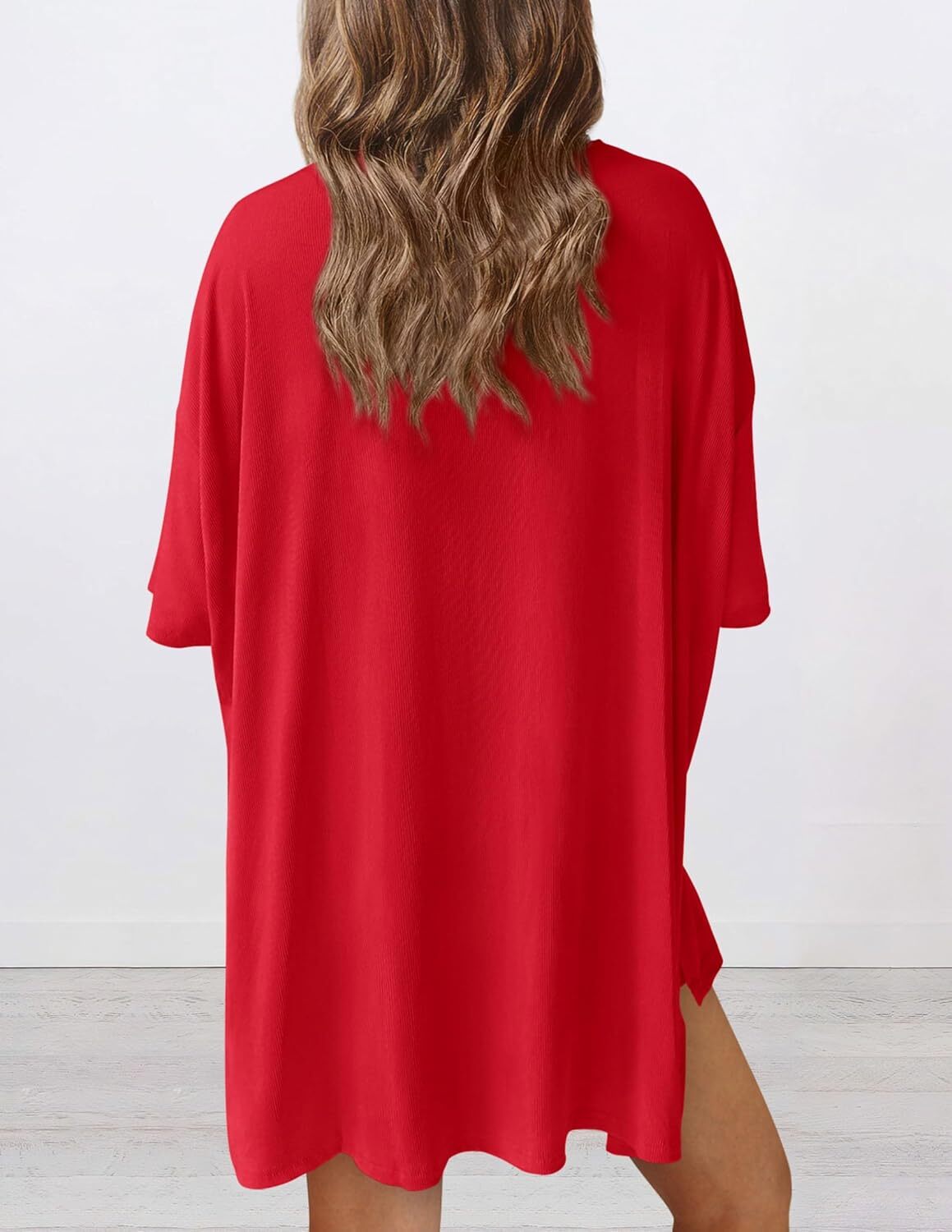 Special Sale🩷Women's Two Piece Lounge Set Casual Oversized Shirts Biker Shorts Matching Airport Travel Outfit