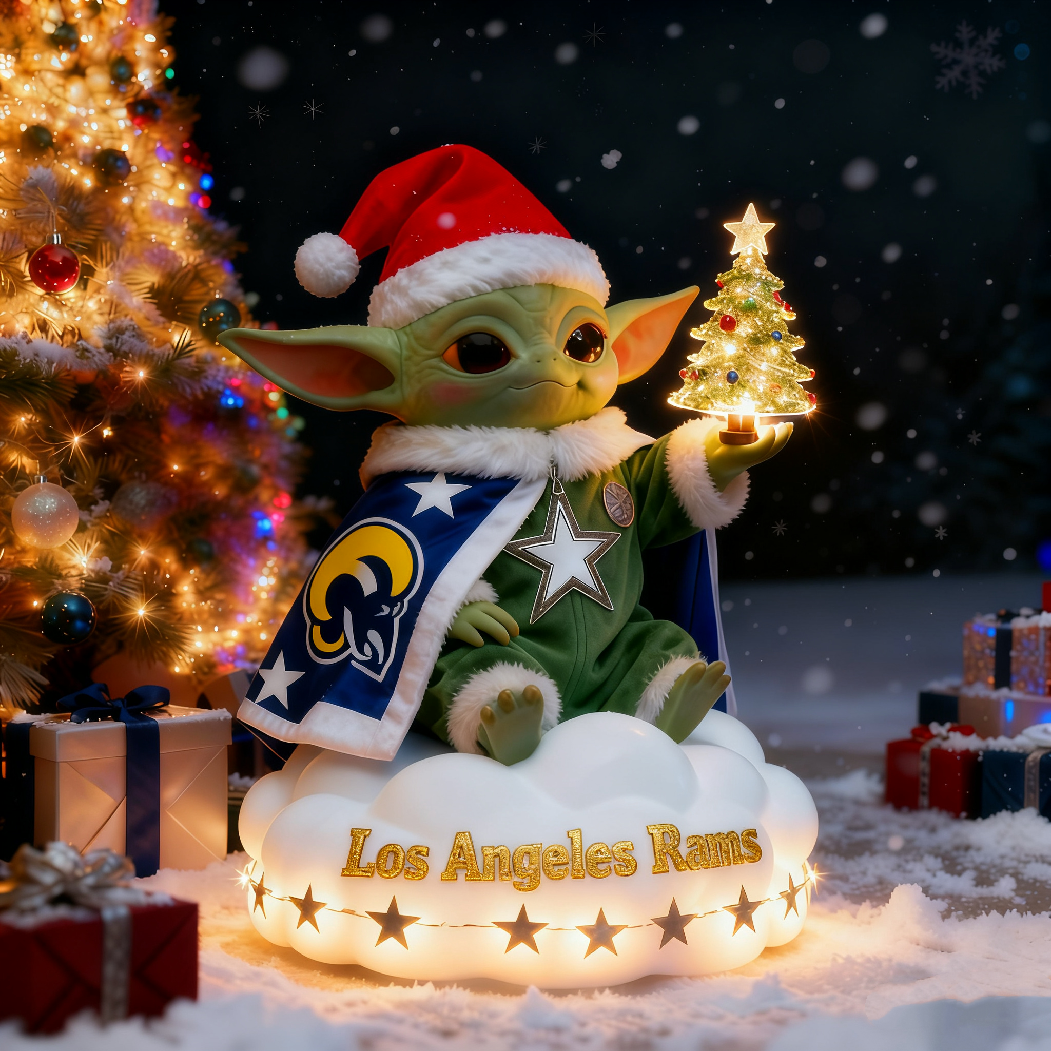 Grogu Holiday Limited Edition Statue Collection