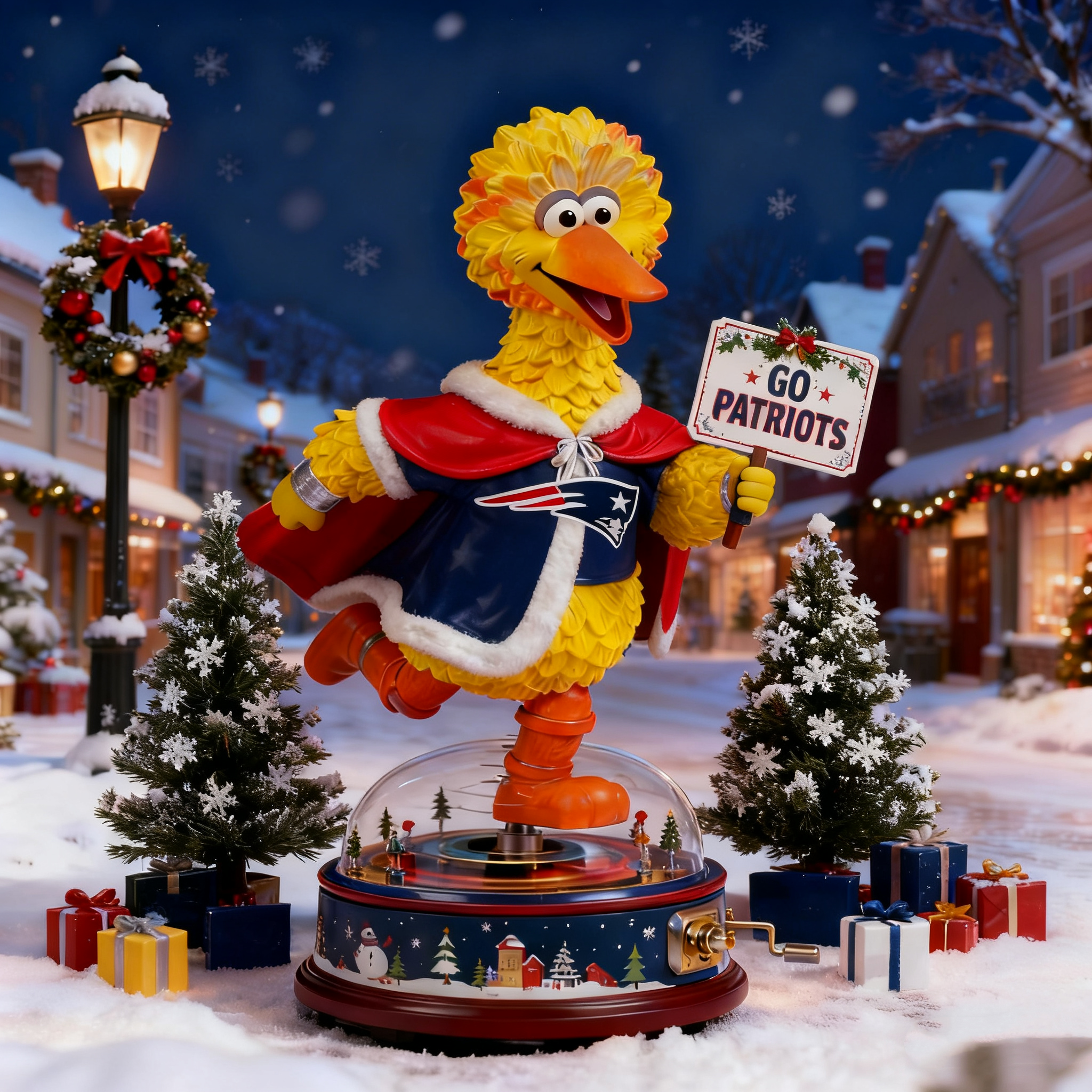 Sesame Street Big Bird Collectible Statue - Bring Sesame Street Magic to Any Space