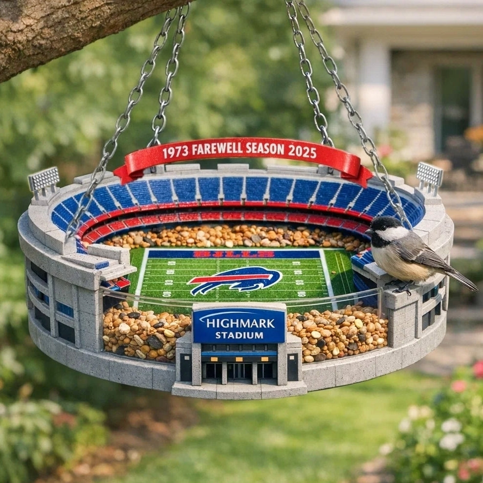HIGHMARK STADIUM Farewell Season Commemorative Bird Feeder