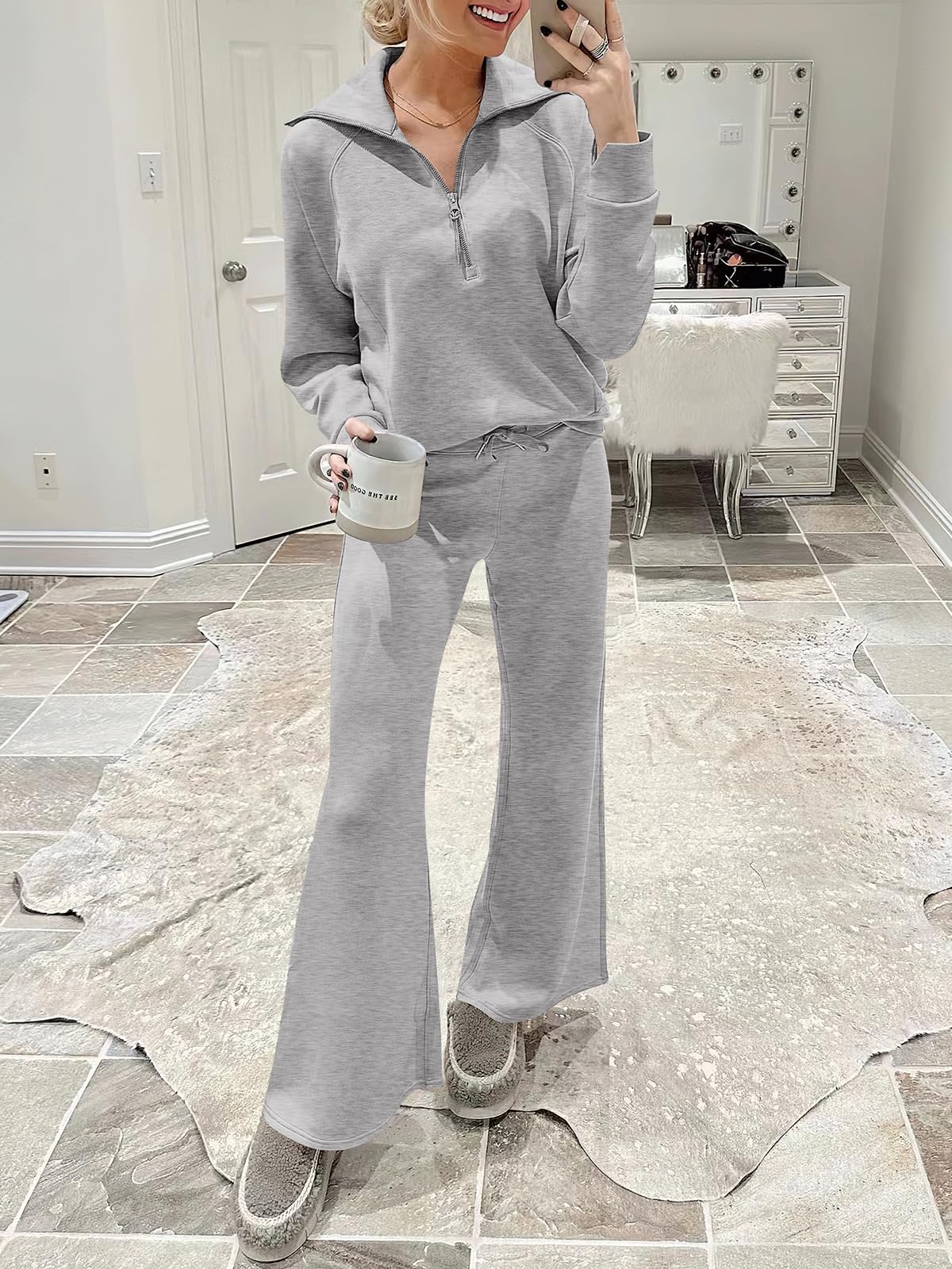 2024 Trends Women's Oversized Sweatshirt Casual Wear Matching Suit?Buy 2 Free Shipping