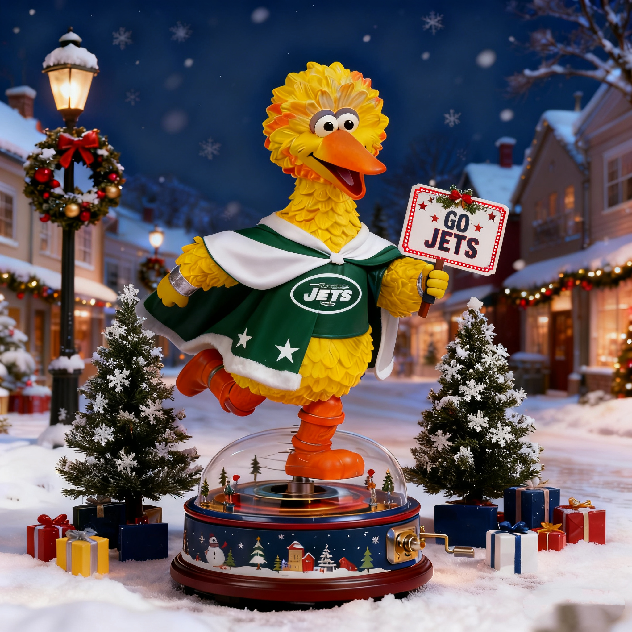 Sesame Street Big Bird Collectible Statue - Bring Sesame Street Magic to Any Space