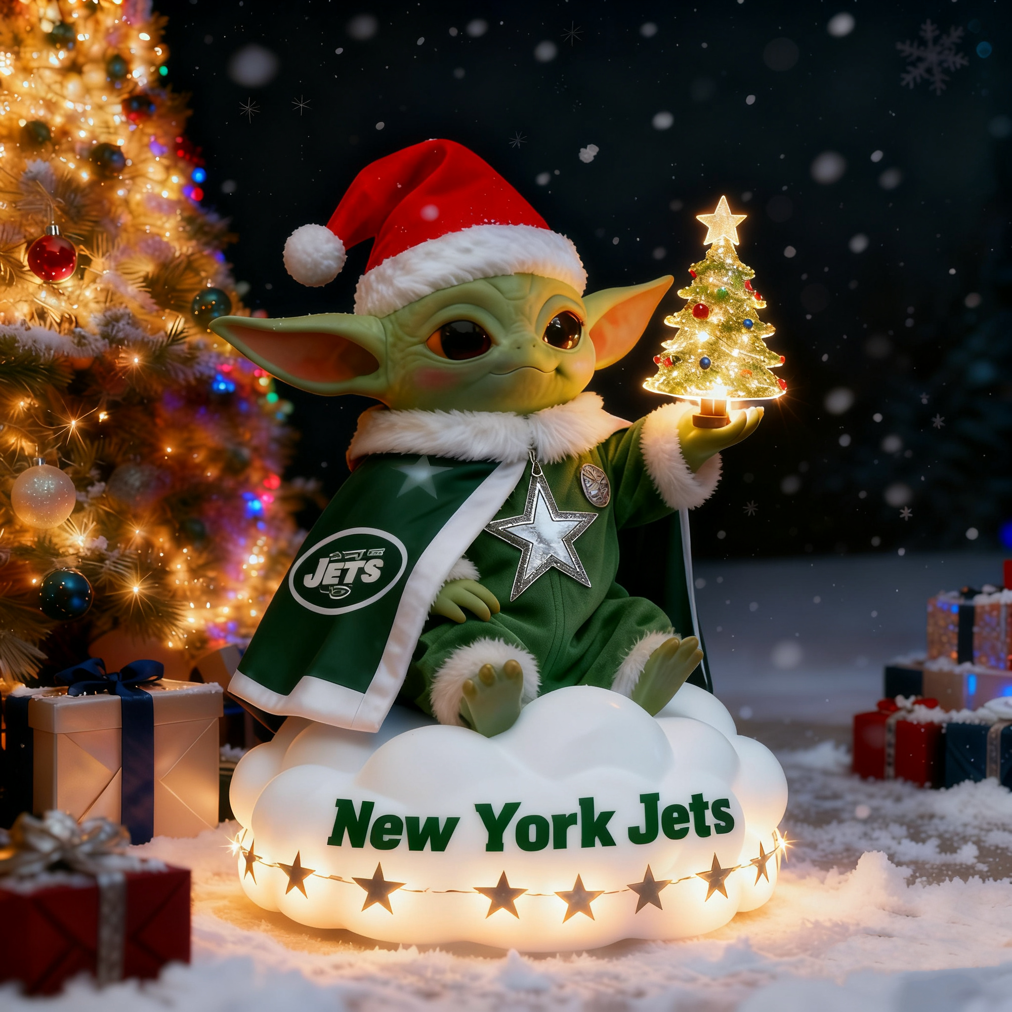 Grogu Holiday Limited Edition Statue Collection