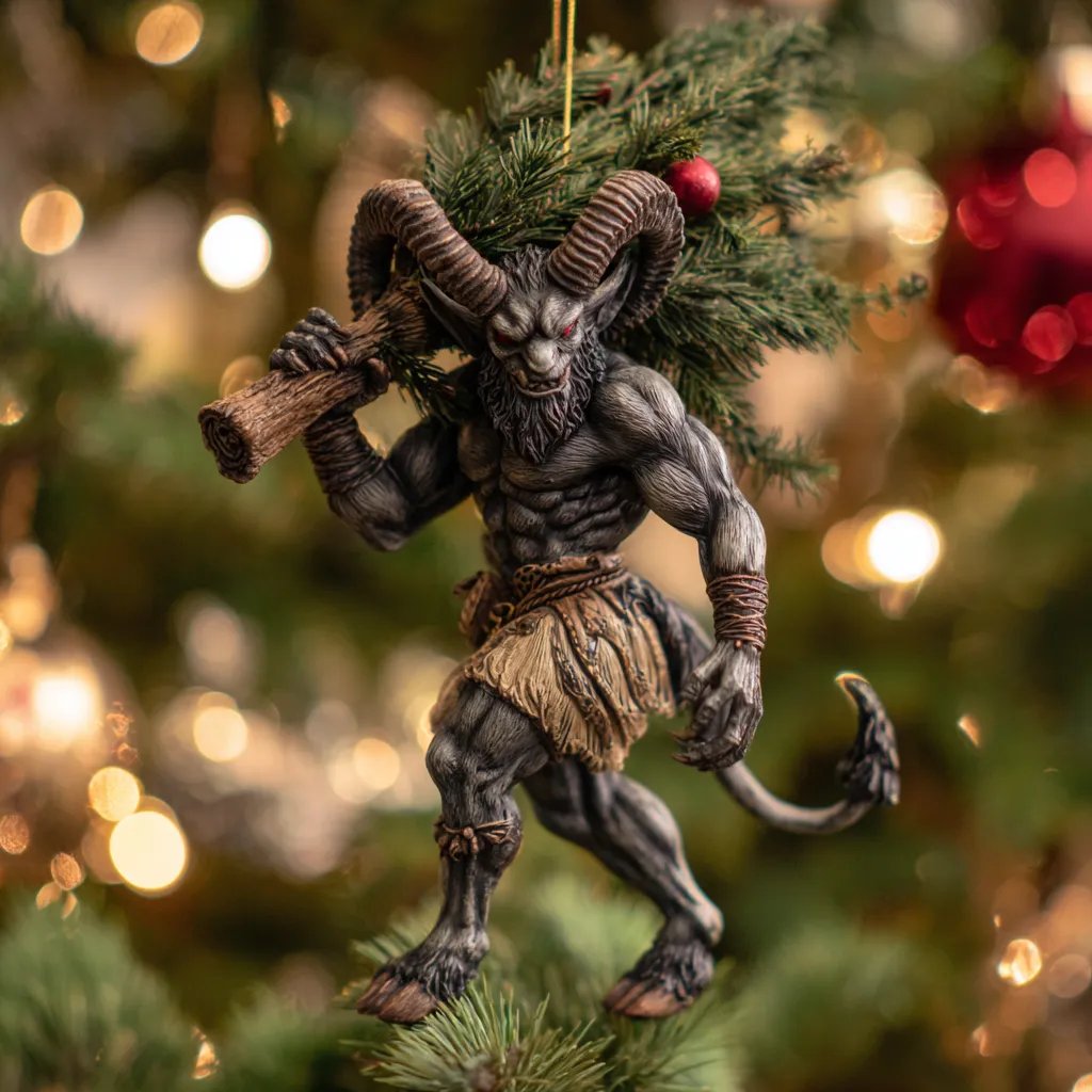 Christmas Ornament Set – Dark Holiday Mischief Collection