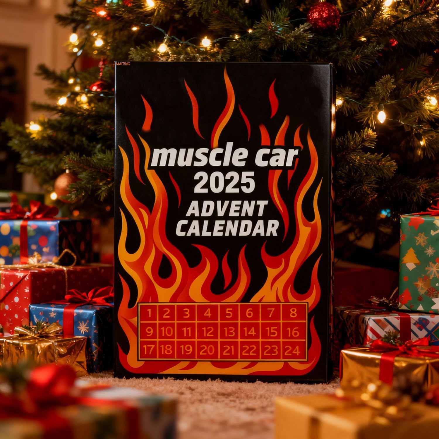 Muscle Toy Car Advent Calendar-24 DAYS 2025