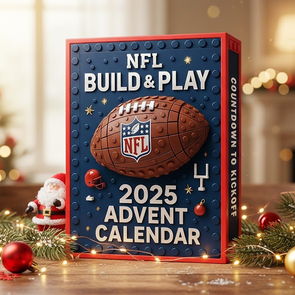 🏈 2025 NFL All Team Football Ball Full Set Advent Calendars 🎄
