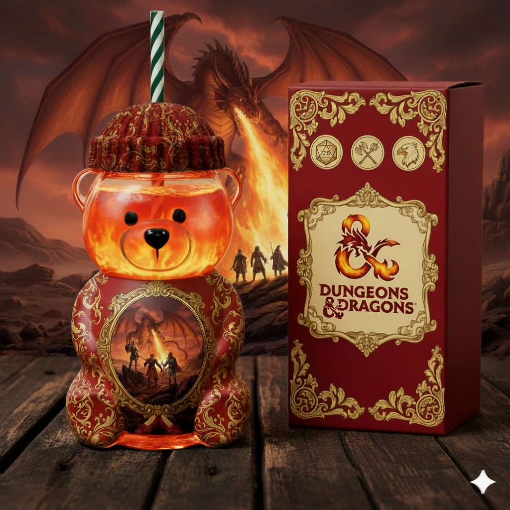 Dungeons & Dragons Bear Glass