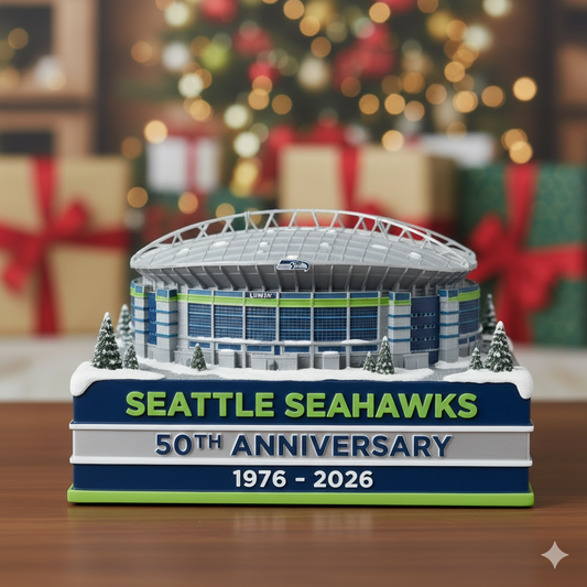 Seattle Seahawks 50th Anniversary Lumen Field Collectible Model
