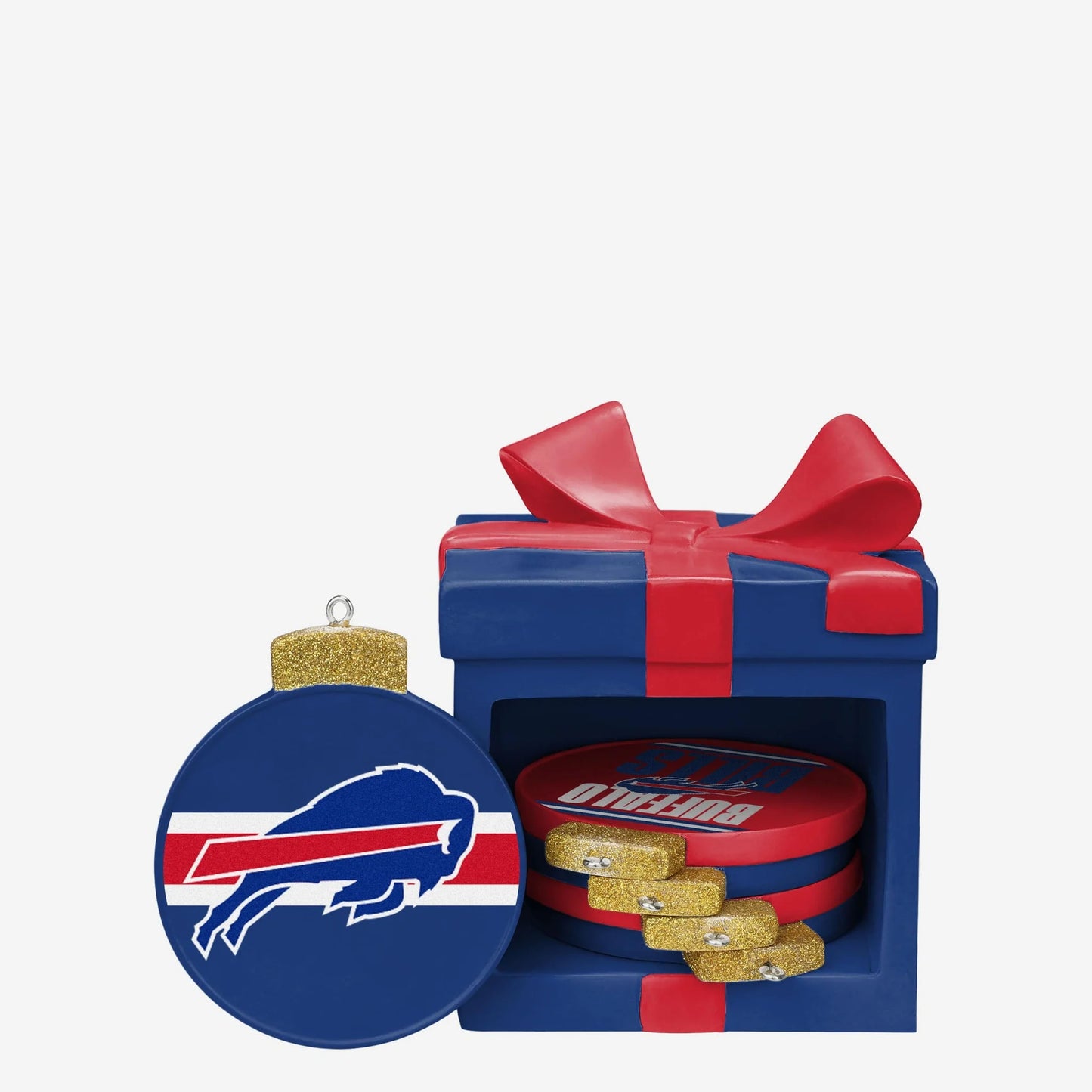 🎁BUY 3 GET 3 FREE🔥Football Team Holiday 5 Pack Coaster Set🏈
