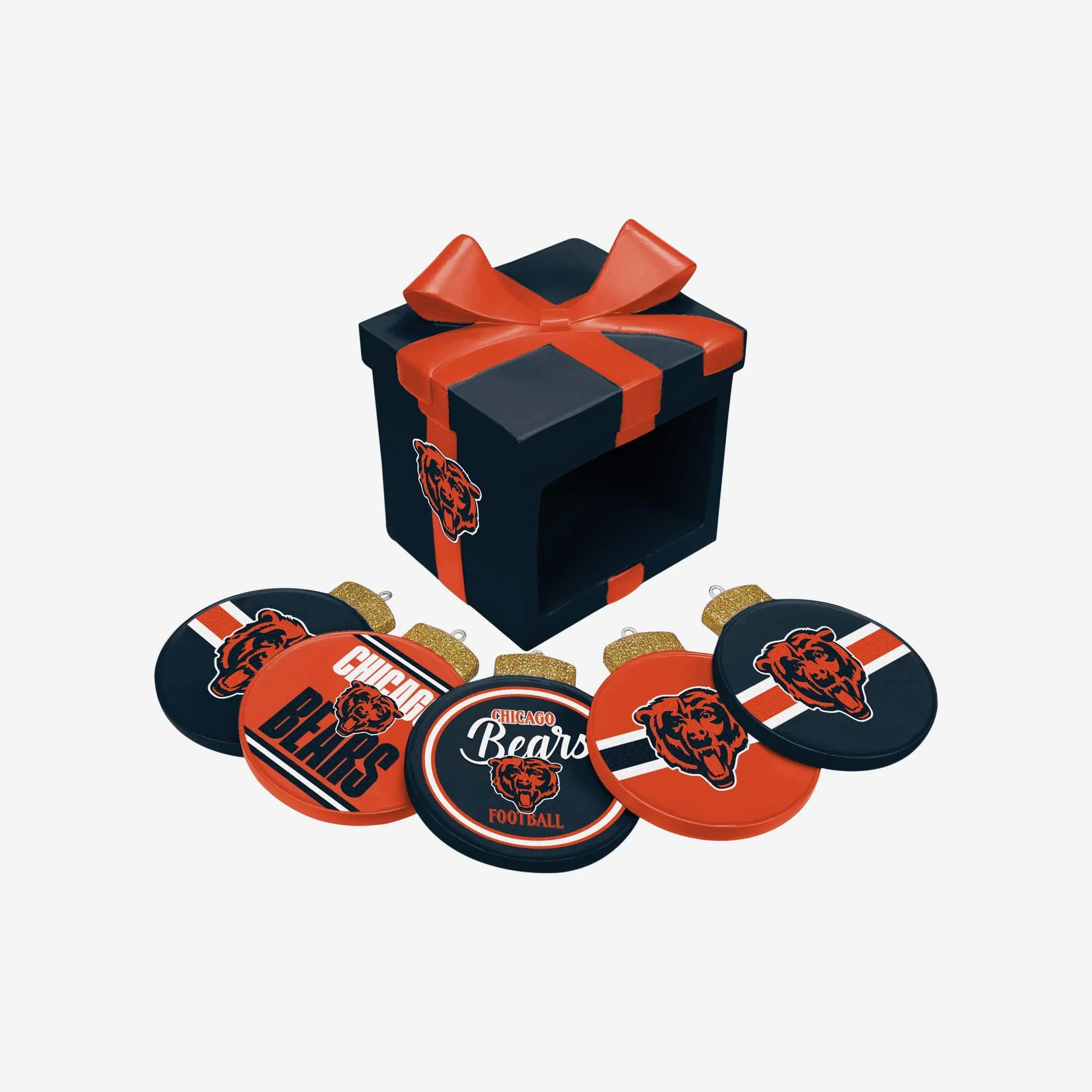 🎁BUY 3 GET 3 FREE🔥Football Team Holiday 5 Pack Coaster Set🏈