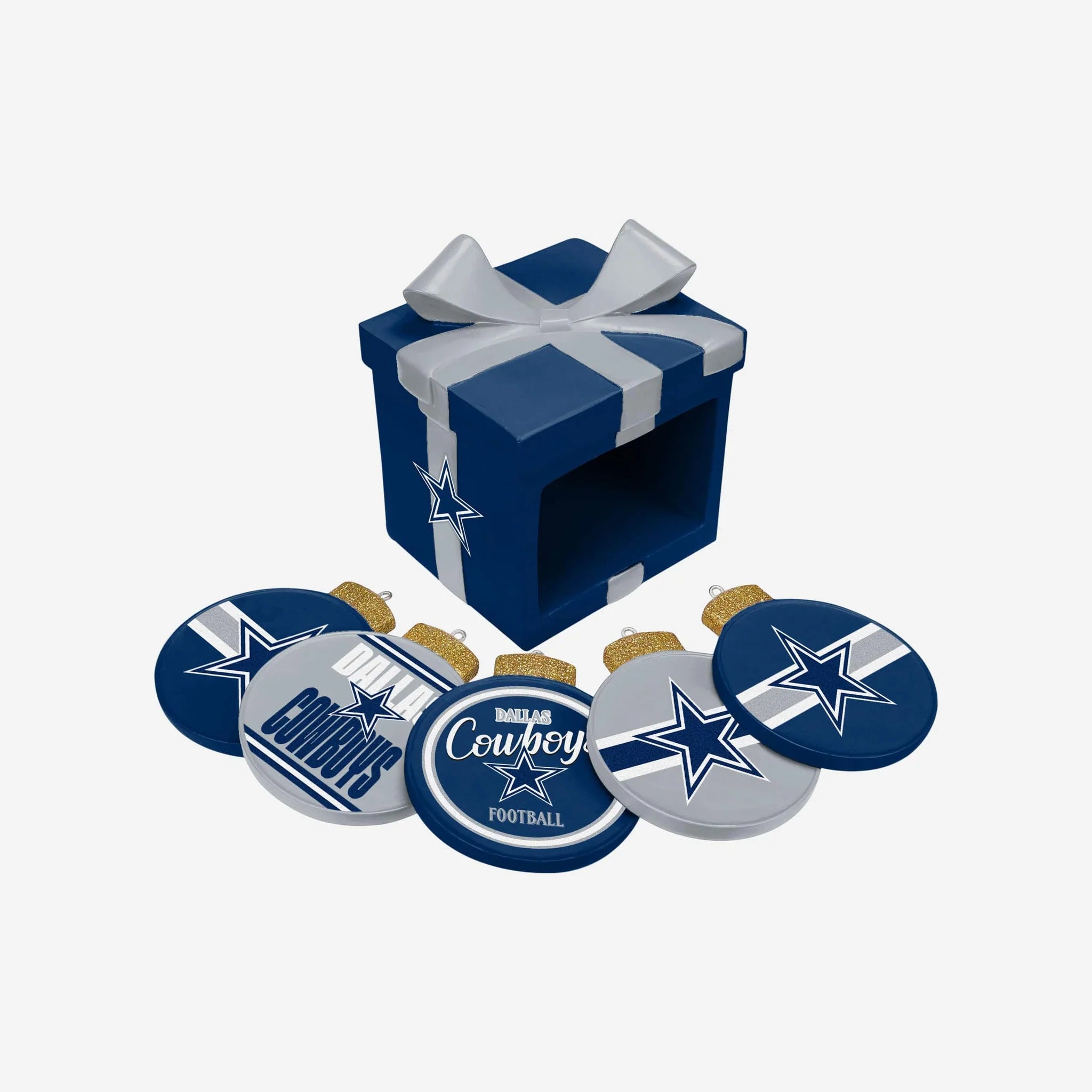 🎁BUY 3 GET 3 FREE🔥Football Team Holiday 5 Pack Coaster Set🏈