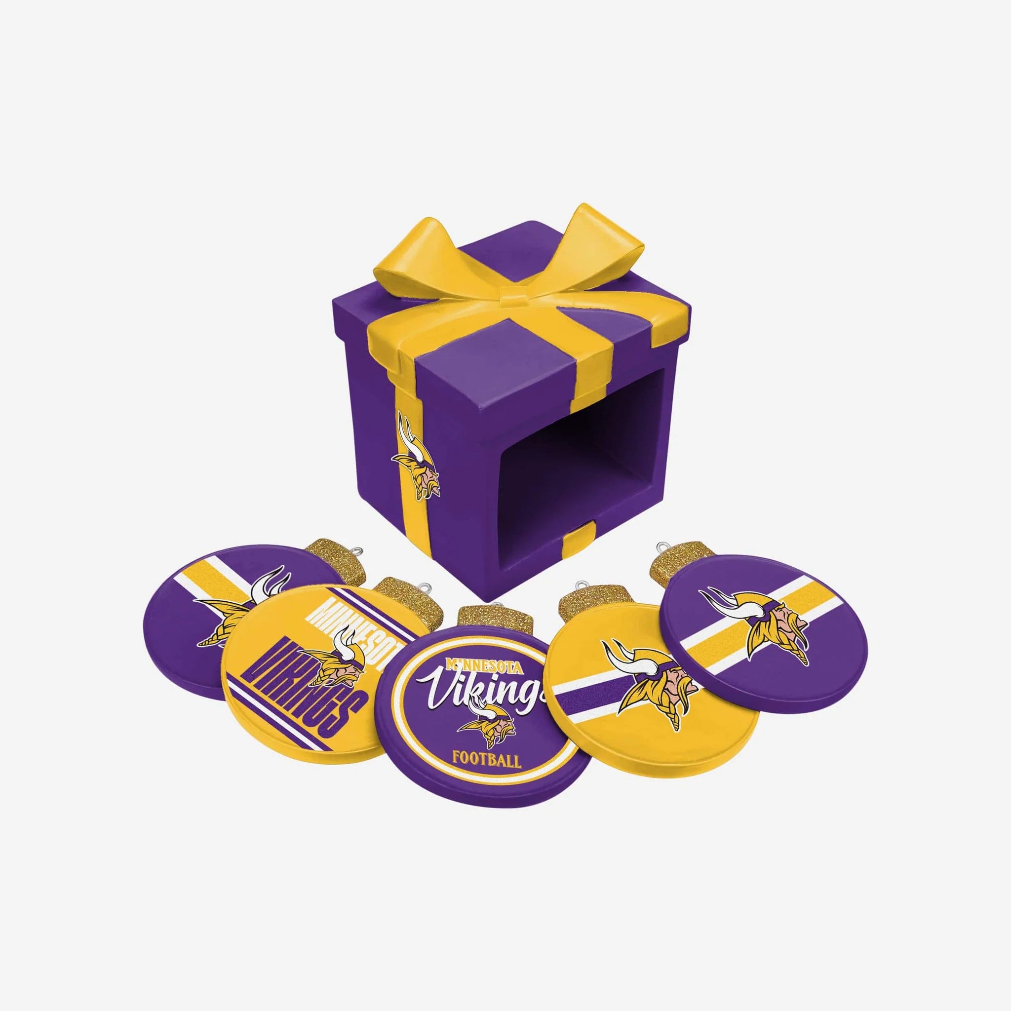 🎁BUY 3 GET 3 FREE🔥Football Team Holiday 5 Pack Coaster Set🏈