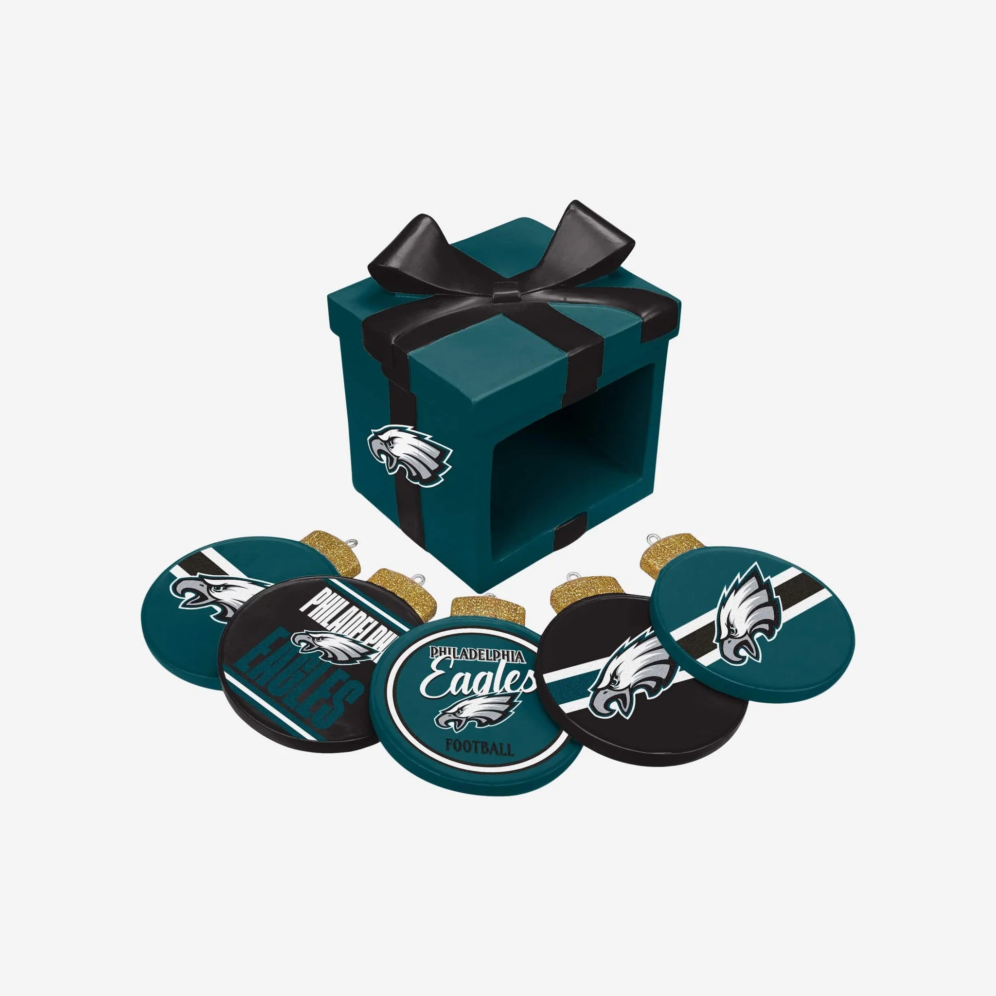 🎁BUY 3 GET 3 FREE🔥Football Team Holiday 5 Pack Coaster Set🏈