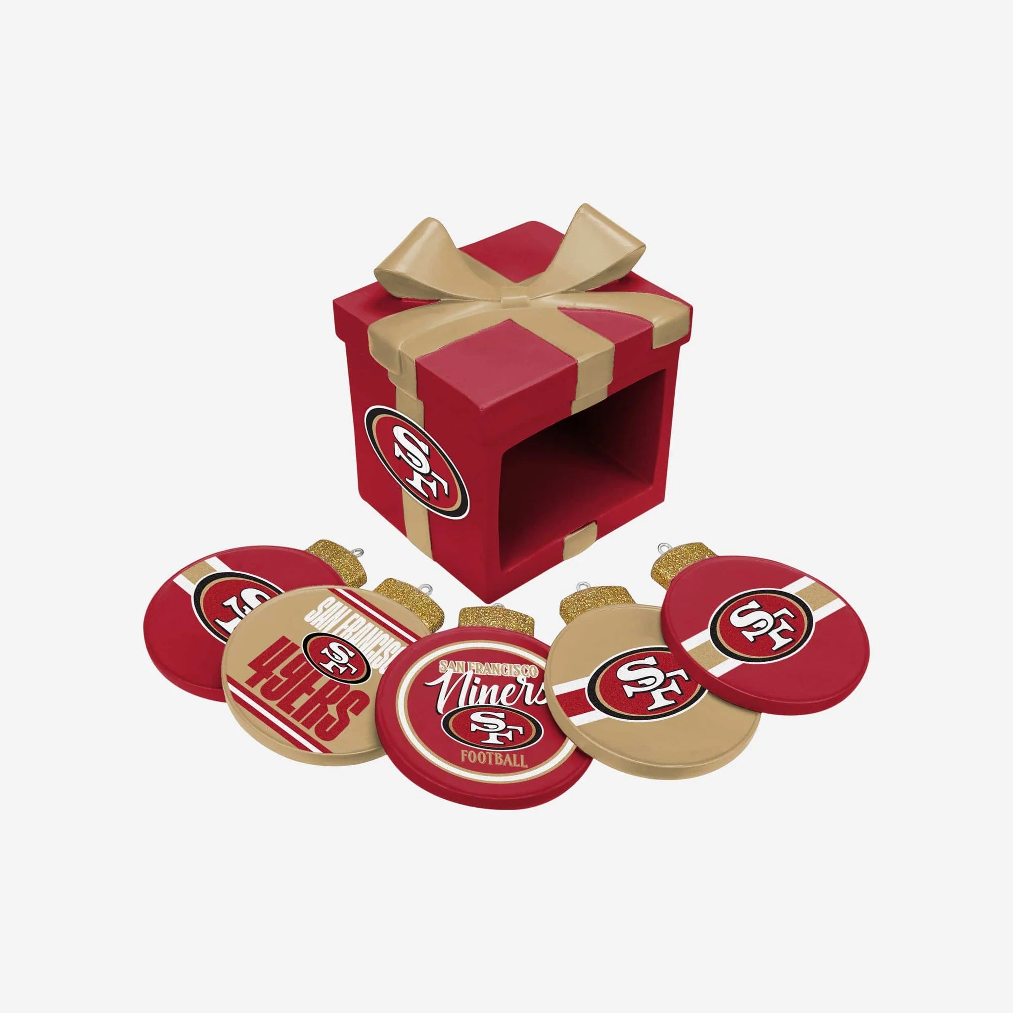 🎁BUY 3 GET 3 FREE🔥Football Team Holiday 5 Pack Coaster Set🏈