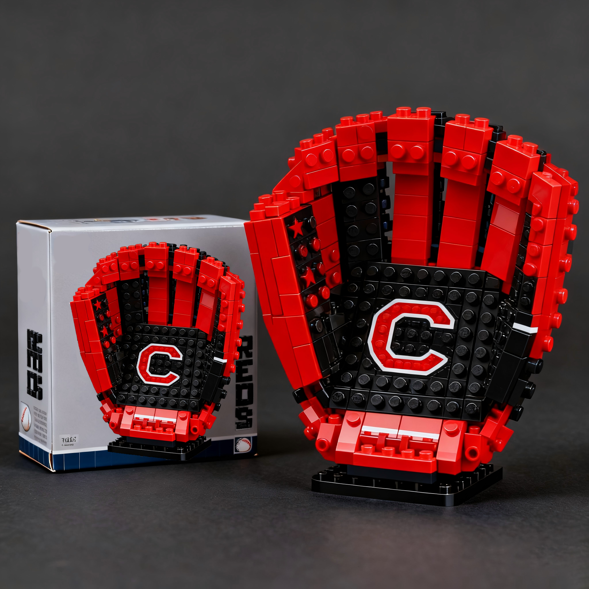 MLB Teams Baseball Glove Building Block Set