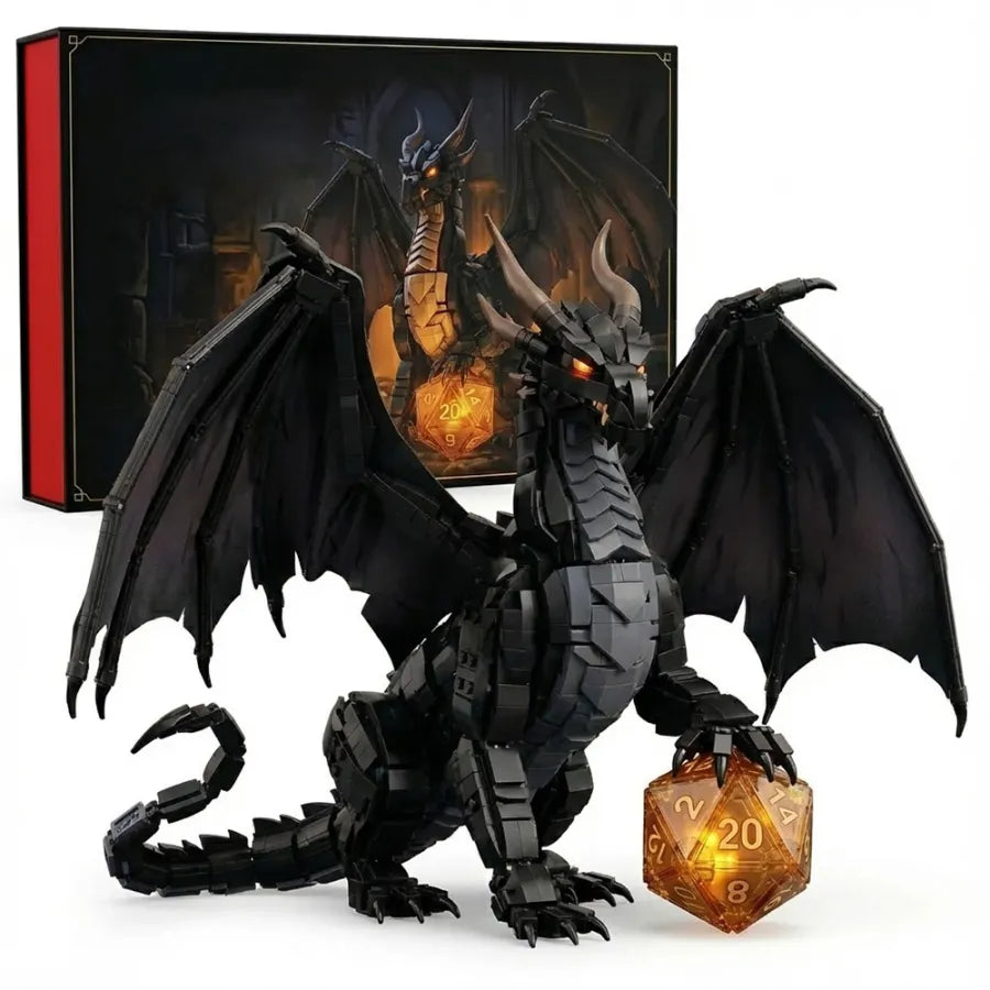 🎄50% Off--Dungeons & Dragons  Dragon Statue